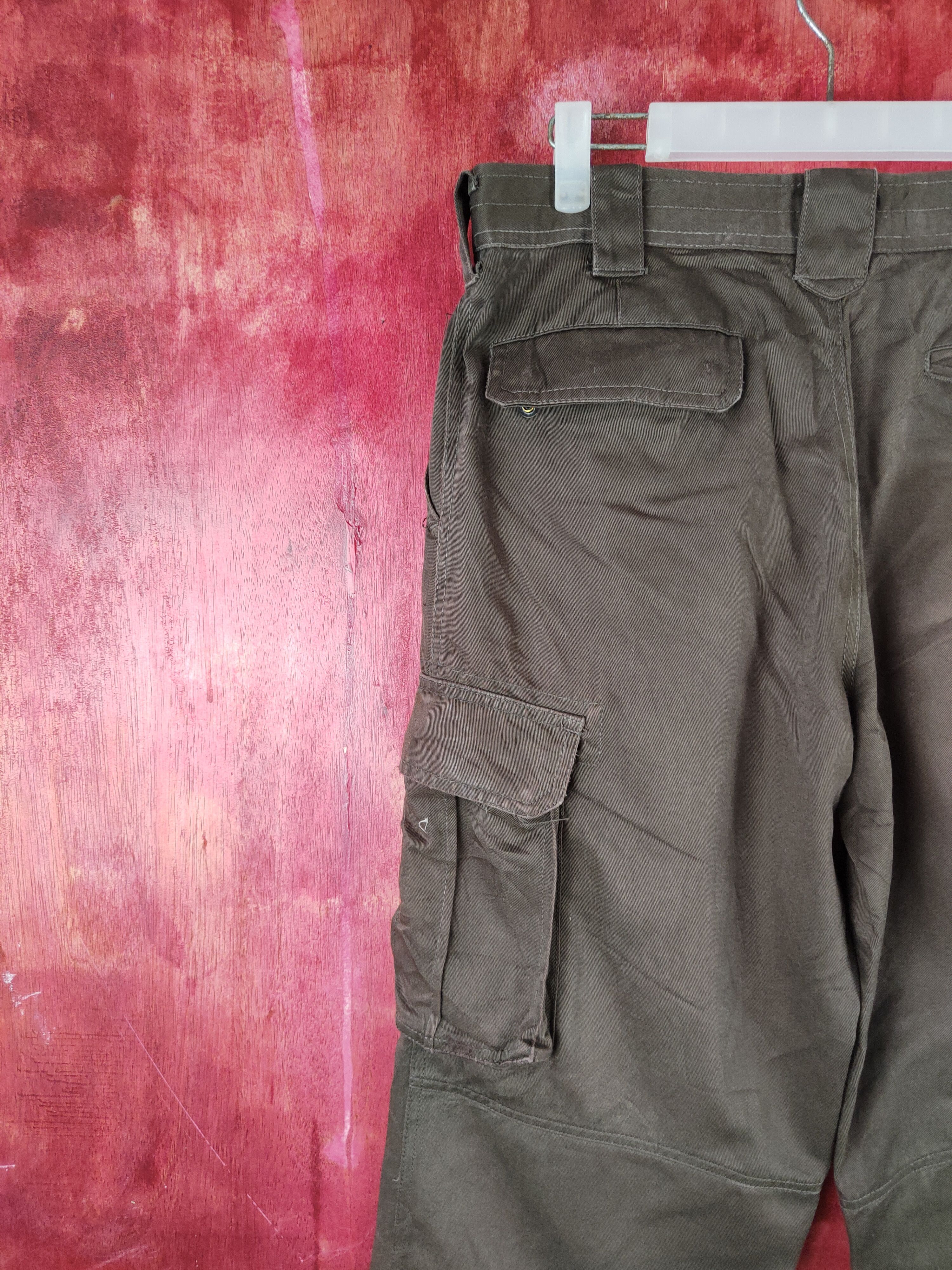 Dickies Dickies Dark Brown Multipocket Tactical Cargo Pants #S1312 Size US 33 - 11 Thumbnail