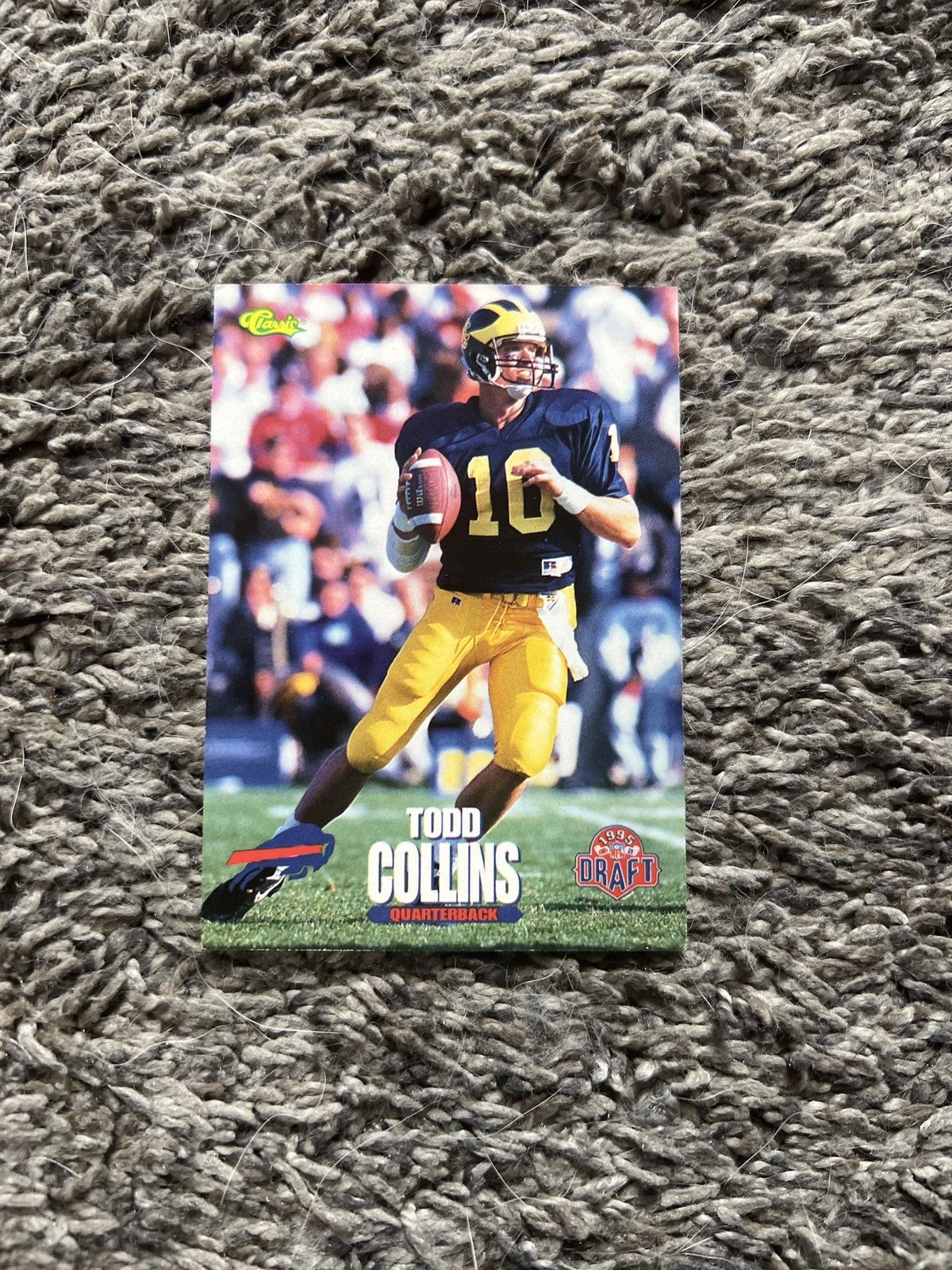 NFL 1995 Classic #42 Todd Collins Card Size ONE SIZE - 1 Thumbnail