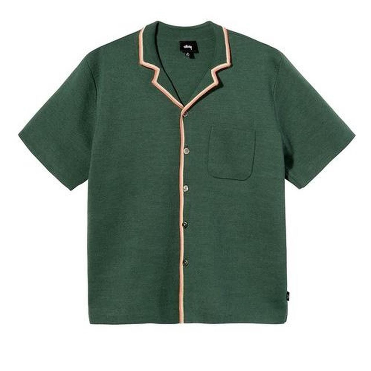 Stussy Stussy Perforated Swirl Knit Shirt - Size XXL | Grailed