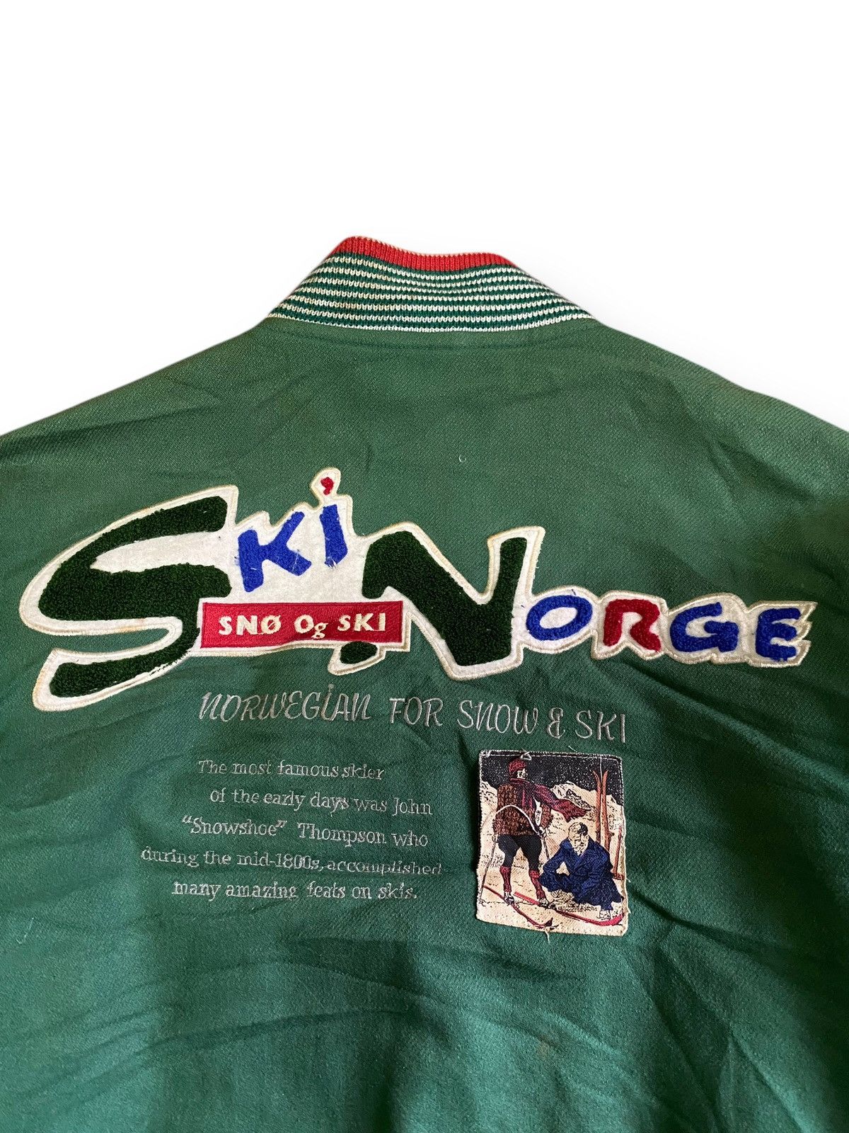 Vintage Vintage Varsity Jacket ixi:z Japanese Brand. #E1 Size US M / EU 48-50 / 2 - 3 Thumbnail