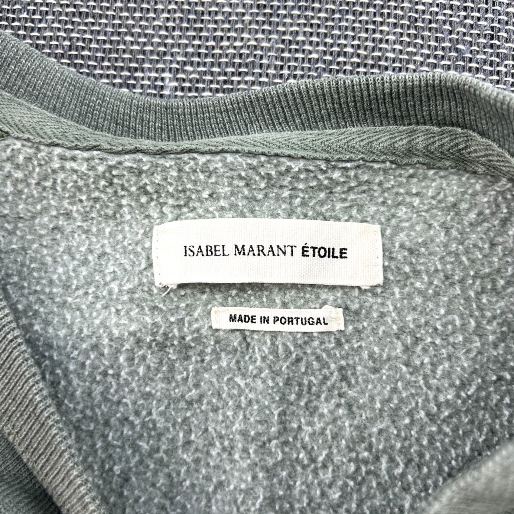 Isabel Marant VINTAGE Isabel Marantz Etoile Womens Sweatshirt Size 40 Green Crewneck Pullover Regular Cotton Canvas Long Sleeve Crewneck Sweatshirt Womens Size S / US 4 / IT 40 - 3 Thumbnail