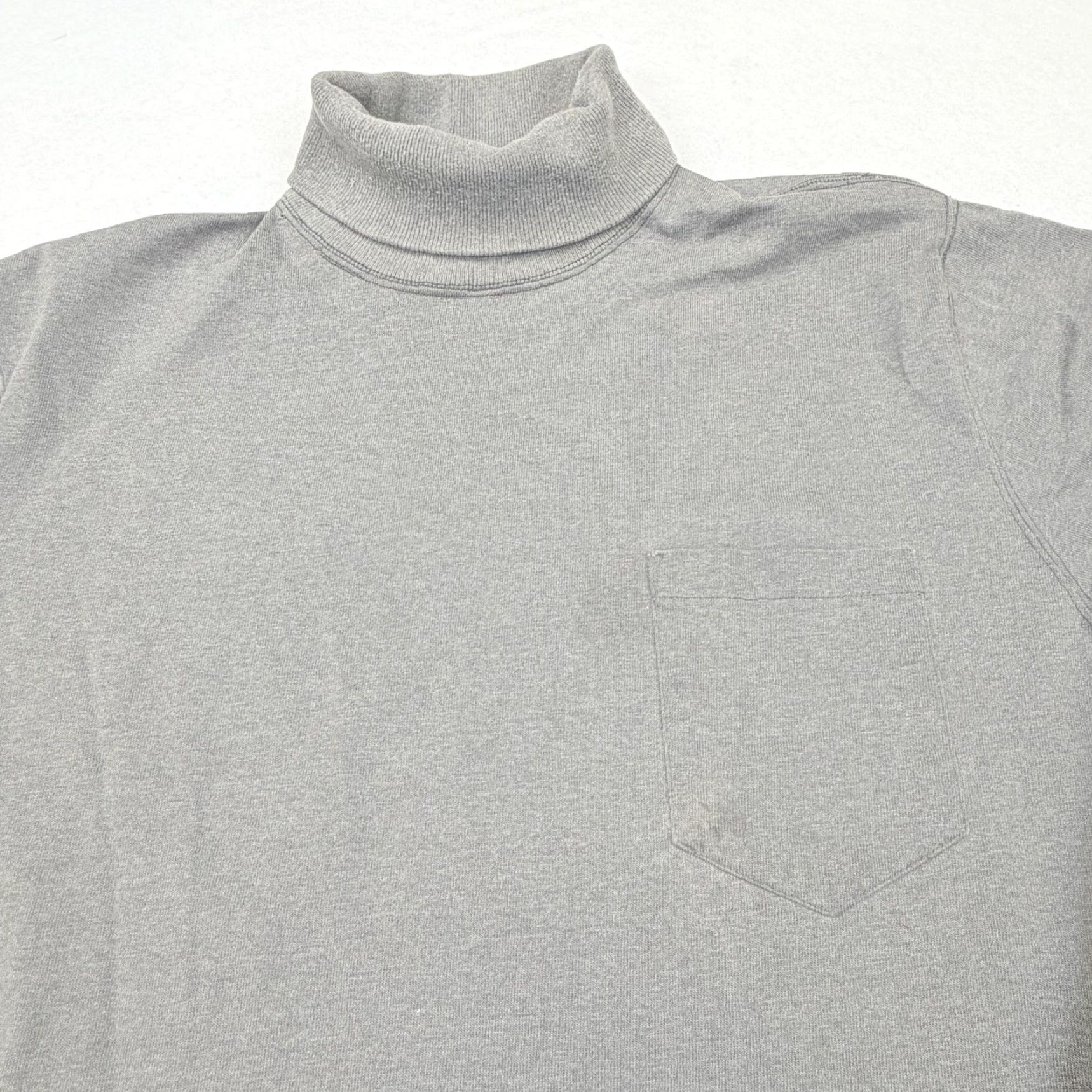 Polo Ralph Lauren Polo Ralph Lauren Sweater Mens XL Gray Turtleneck Pullover Knit Pocket Pony USA Size US XL / EU 56 / 4 - 3 Thumbnail