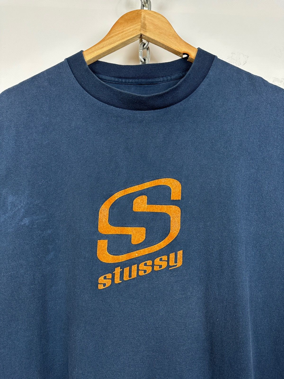 Stussy 90s Vintage Stussy Faded Navy Single Stitch USA Sleeveless Size US M / EU 48-50 / 2 - 5 Thumbnail