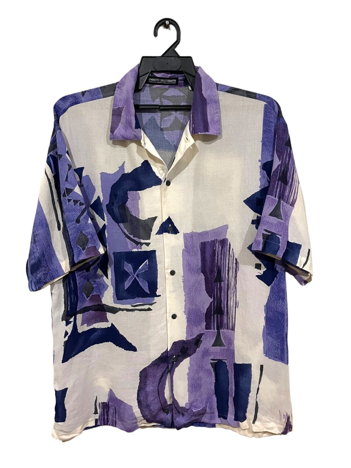 Rare🔥Umberto Ginocchietti Italy Art Luxury Designer Shirts