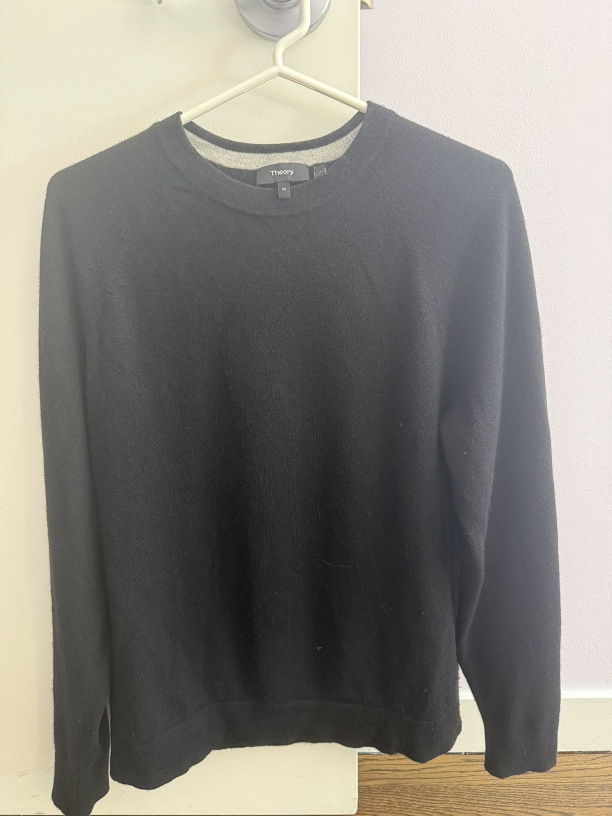 Theory Theory Cashmere Sweater Black Size US M / EU 48-50 / 2 - 1 Thumbnail
