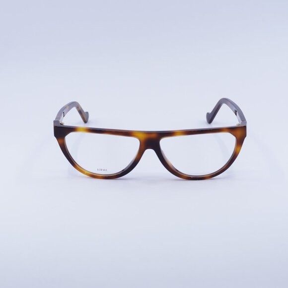 Loewe Loewe LW50023I 052 Eyeglasses Havana 57mm Cat Eye Frame Size ONE SIZE - 3 Thumbnail