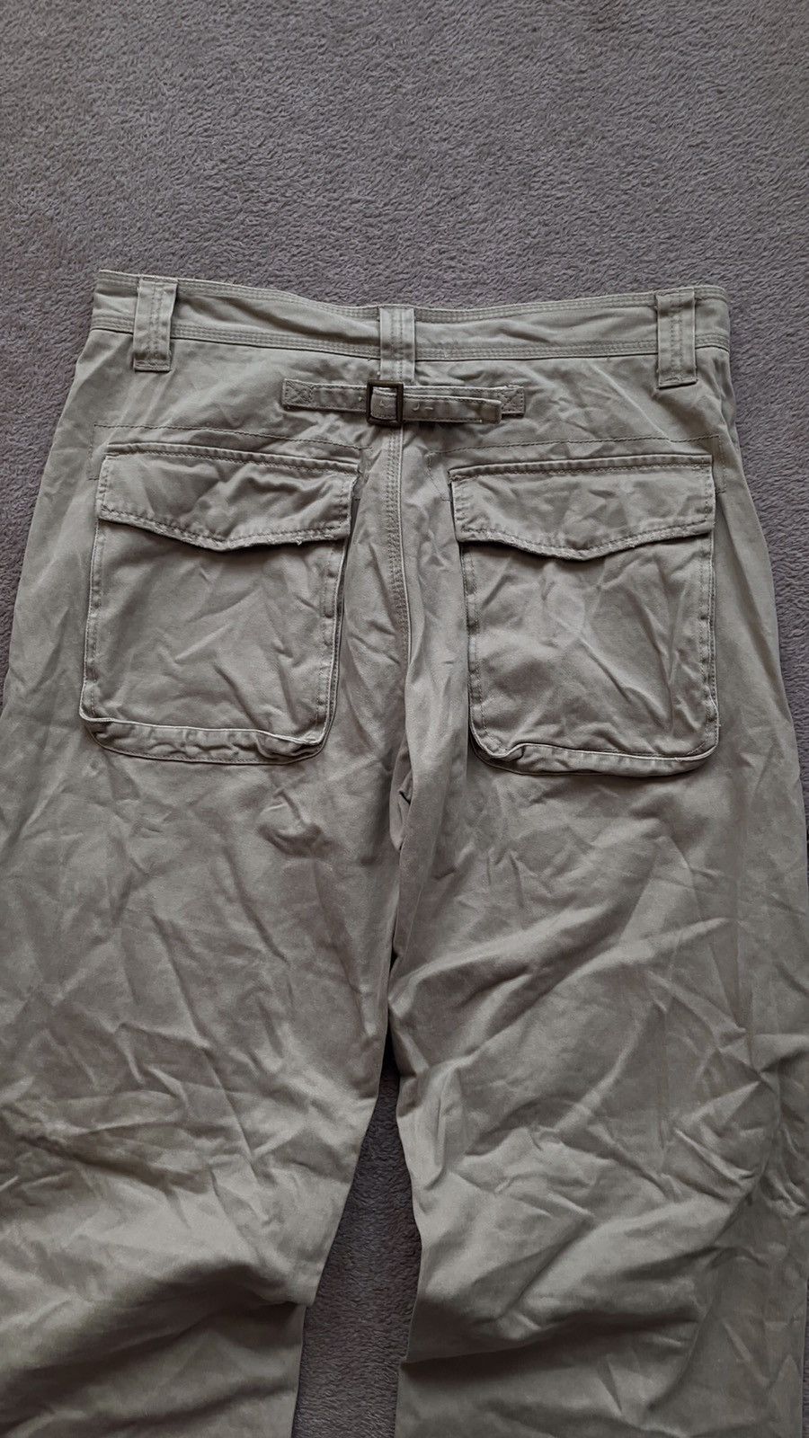 Japanese Brand Parachute Y2K Militaty Multipocket Cargo Pants dolce gabbana Size US 34 / EU 50 - 4 Thumbnail