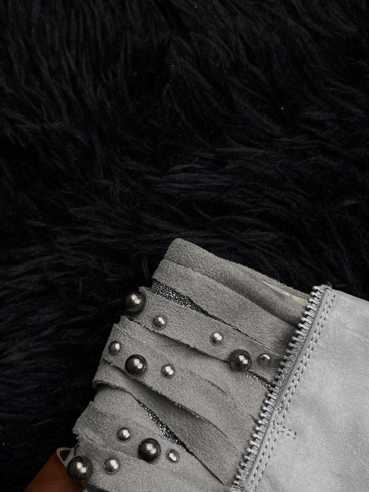 A.S.98 AS98 Style Arvhive Avant Garde Ankle Leather Boots Size US 9 / IT 39 - 5 Thumbnail