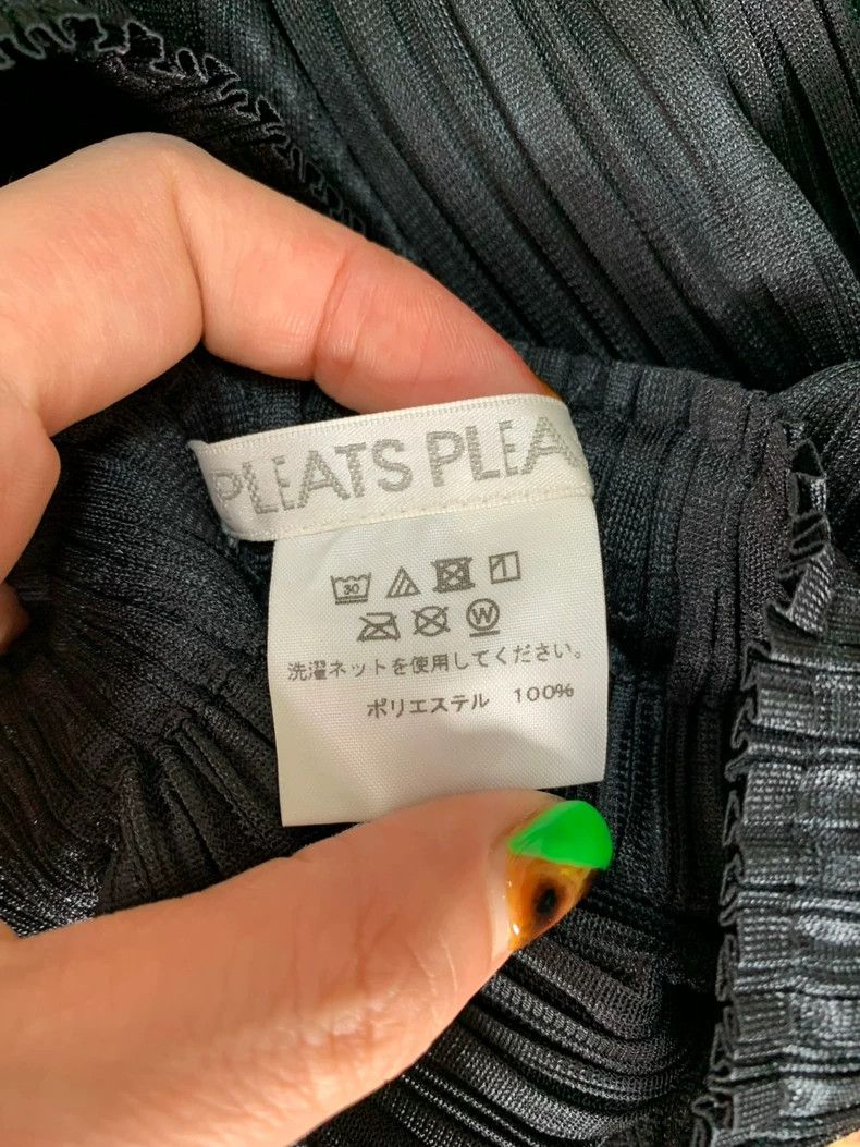 Issey Miyake Issey Miyake Black fringed pants Size 23" - 5 Thumbnail