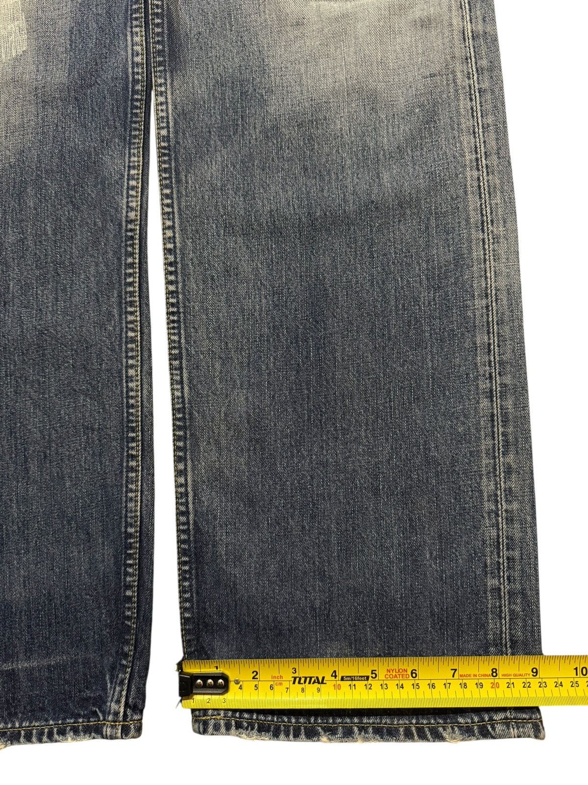 Levi's Vintage 90s Levis 503 Blue Faded Wash Wide Leg Loose Jeans Size US 34 / EU 50 - 14 Thumbnail