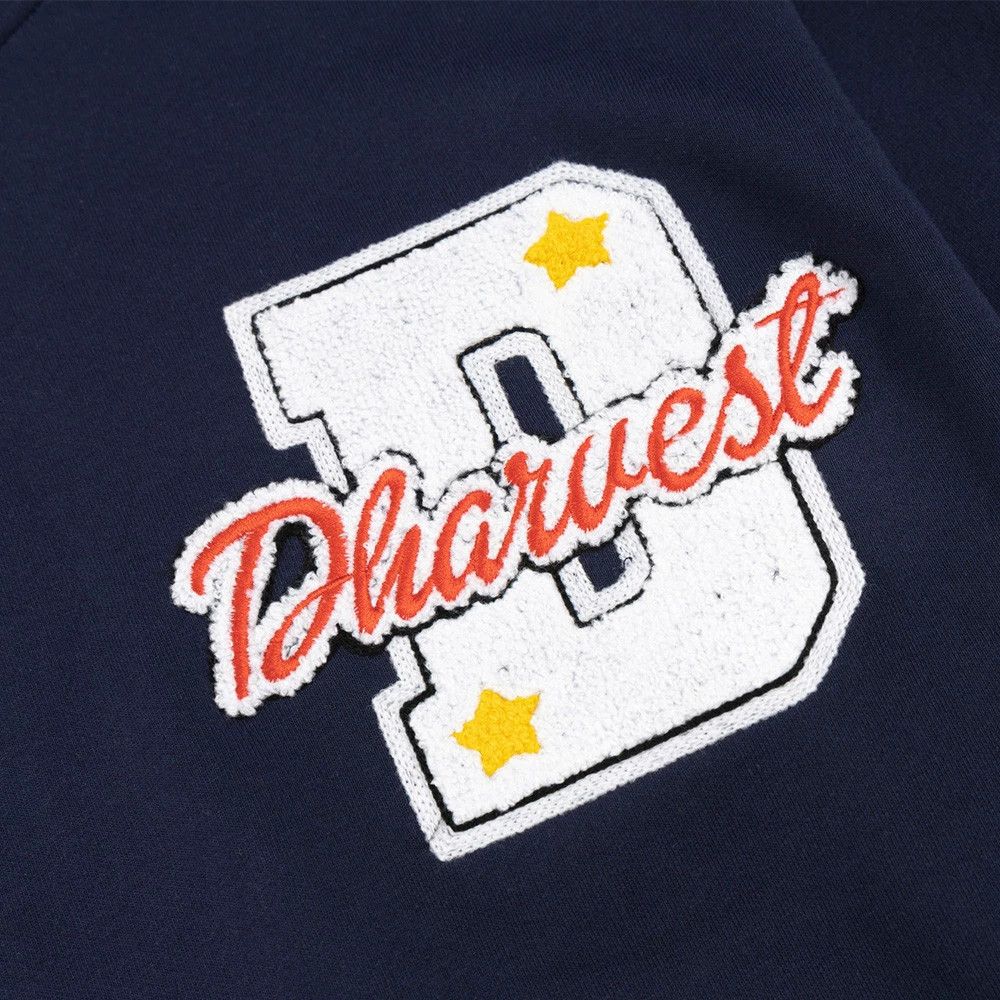 Vintage Loose men's heavy-duty embroidered baseball letter hoodie Size US M / EU 48-50 / 2 - 4 Thumbnail