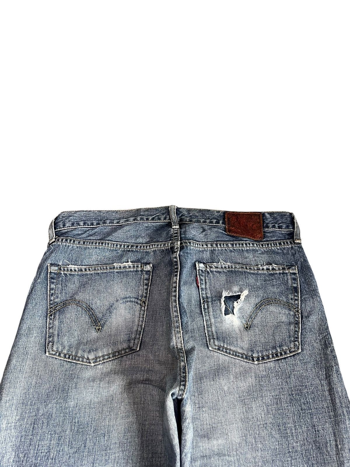 Levi's Vintage 90s Levis 503 Mud Wash Distress Baggy Jeans Size US 33 - 4 Thumbnail