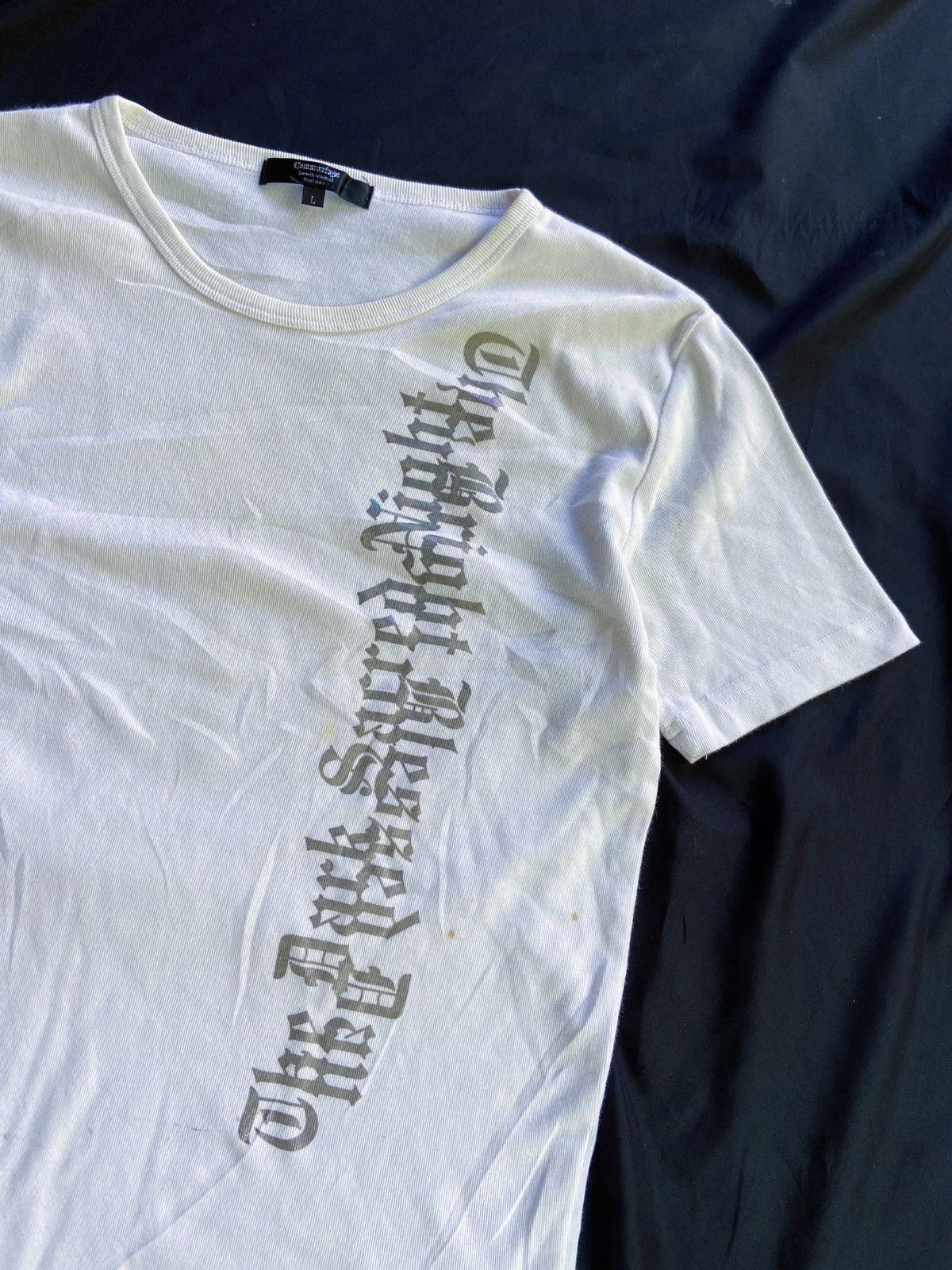 Beauty Beast × Hysteric Glamour × Japanese Brand THE RAINBOW FROM NOW ON MU HEART WILL WORK OVERTIME TEE Size US M / EU 48-50 / 2 - 3 Thumbnail