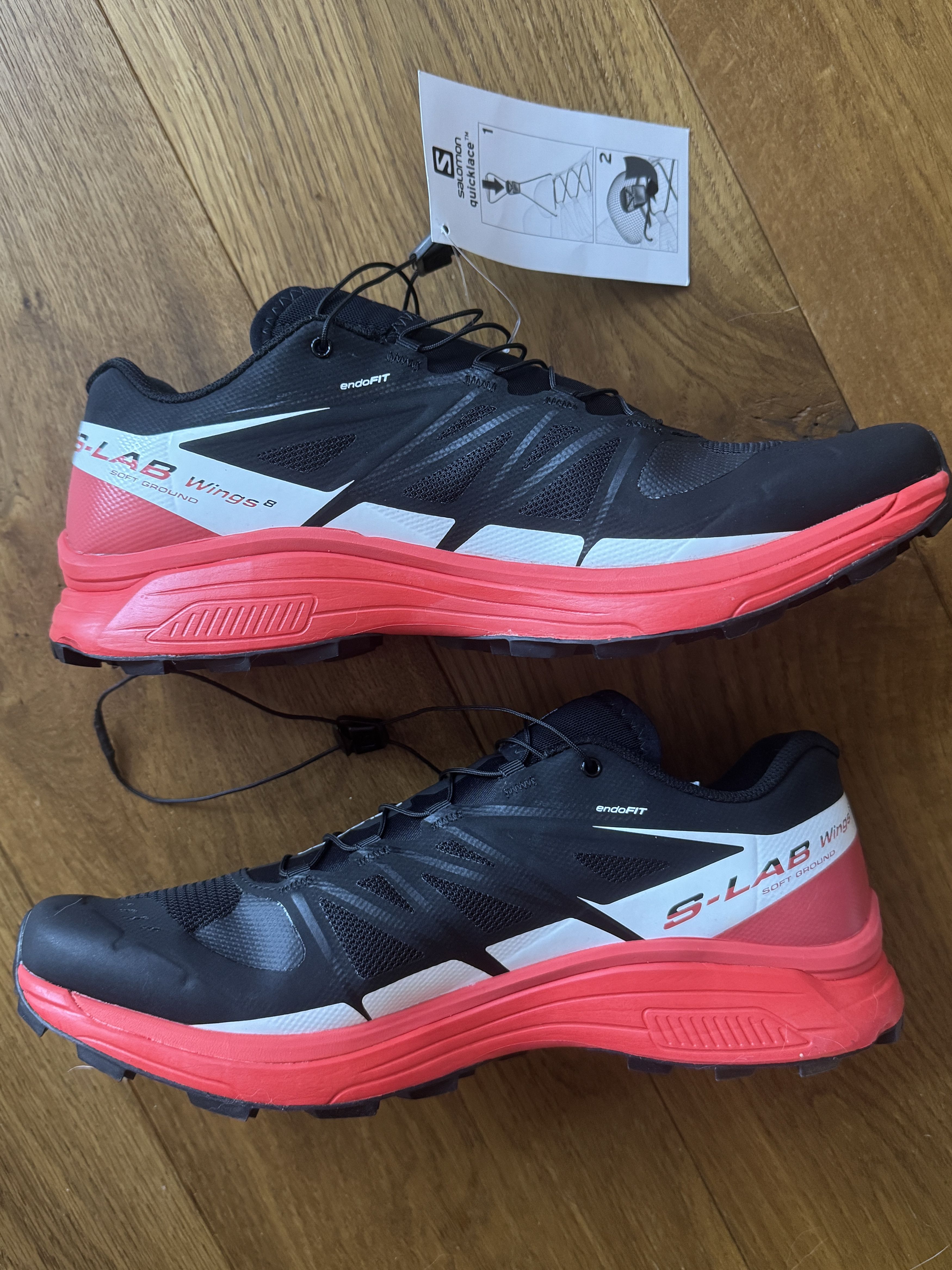 Salomon Brand New Salomon S-Lab Wings 8 SG US Men Size 11.5 Size US 11.5 / EU 44-45 - 2 Thumbnail