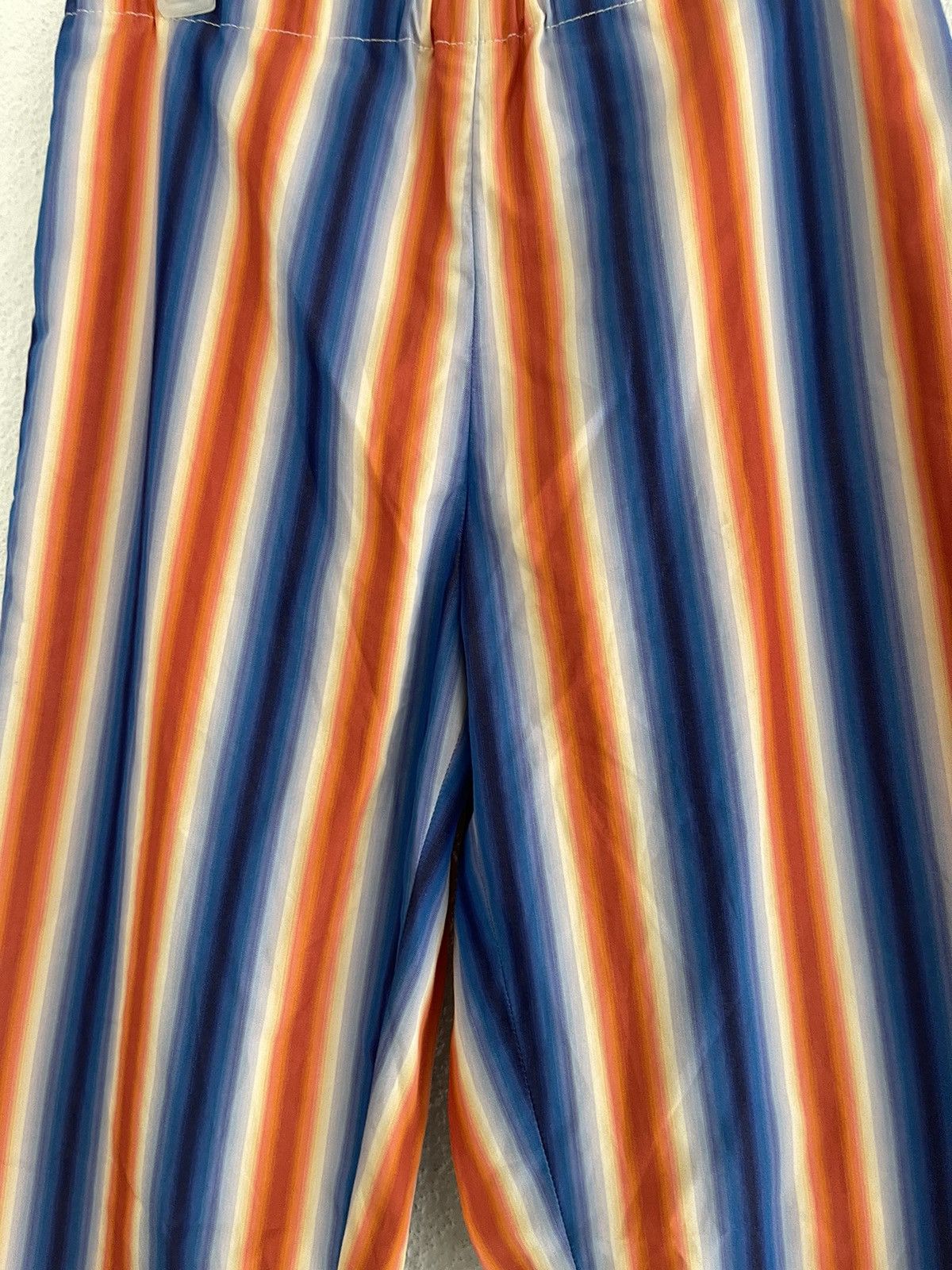Marni Marni Bold Striped Cotton Cropped Capris Stretchable Trouser Size 22" - 3 Thumbnail
