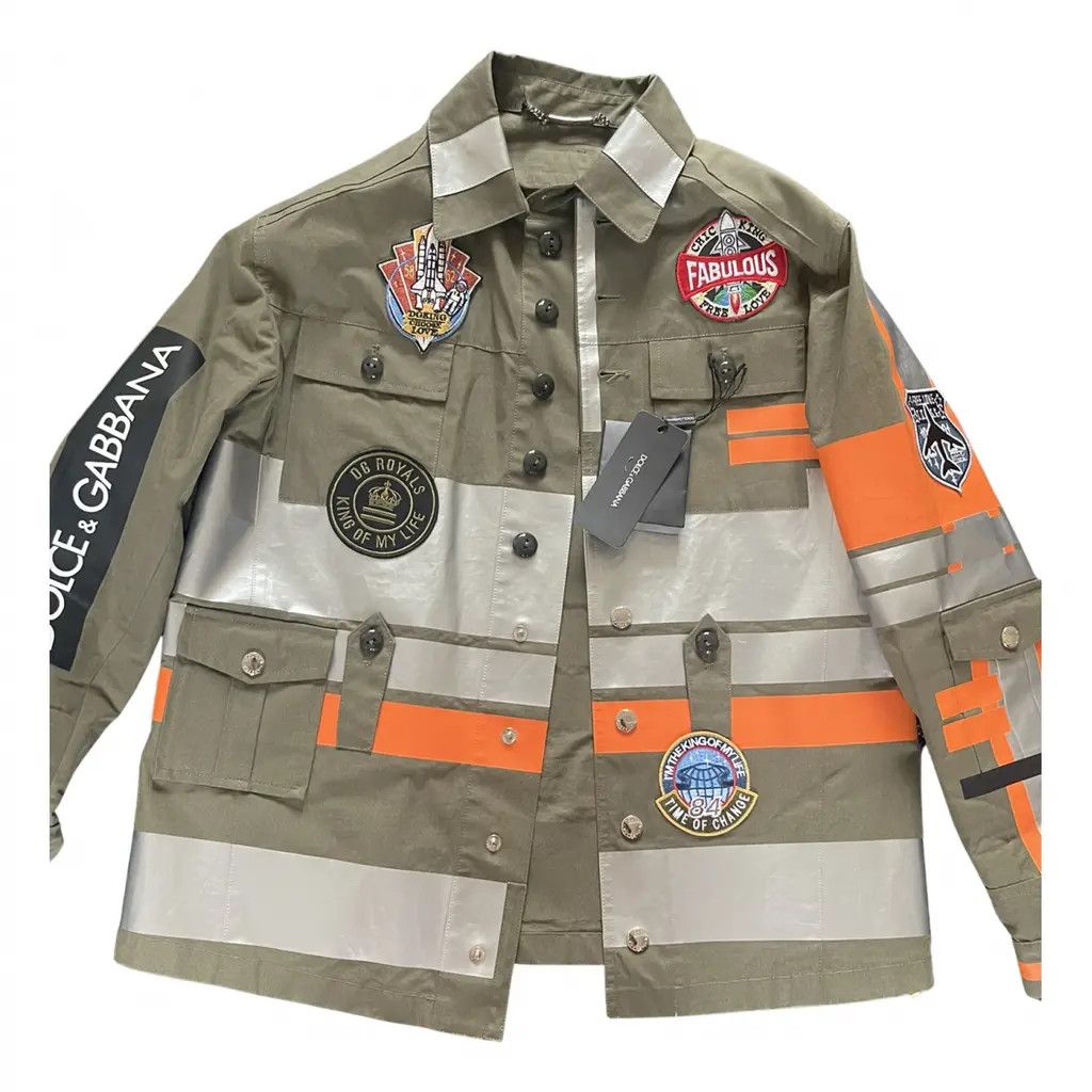 Dolce & Gabbana o1y0125 Safari Jacket in Multicolor Size US S / EU 44-46 / 1 - 1 Thumbnail