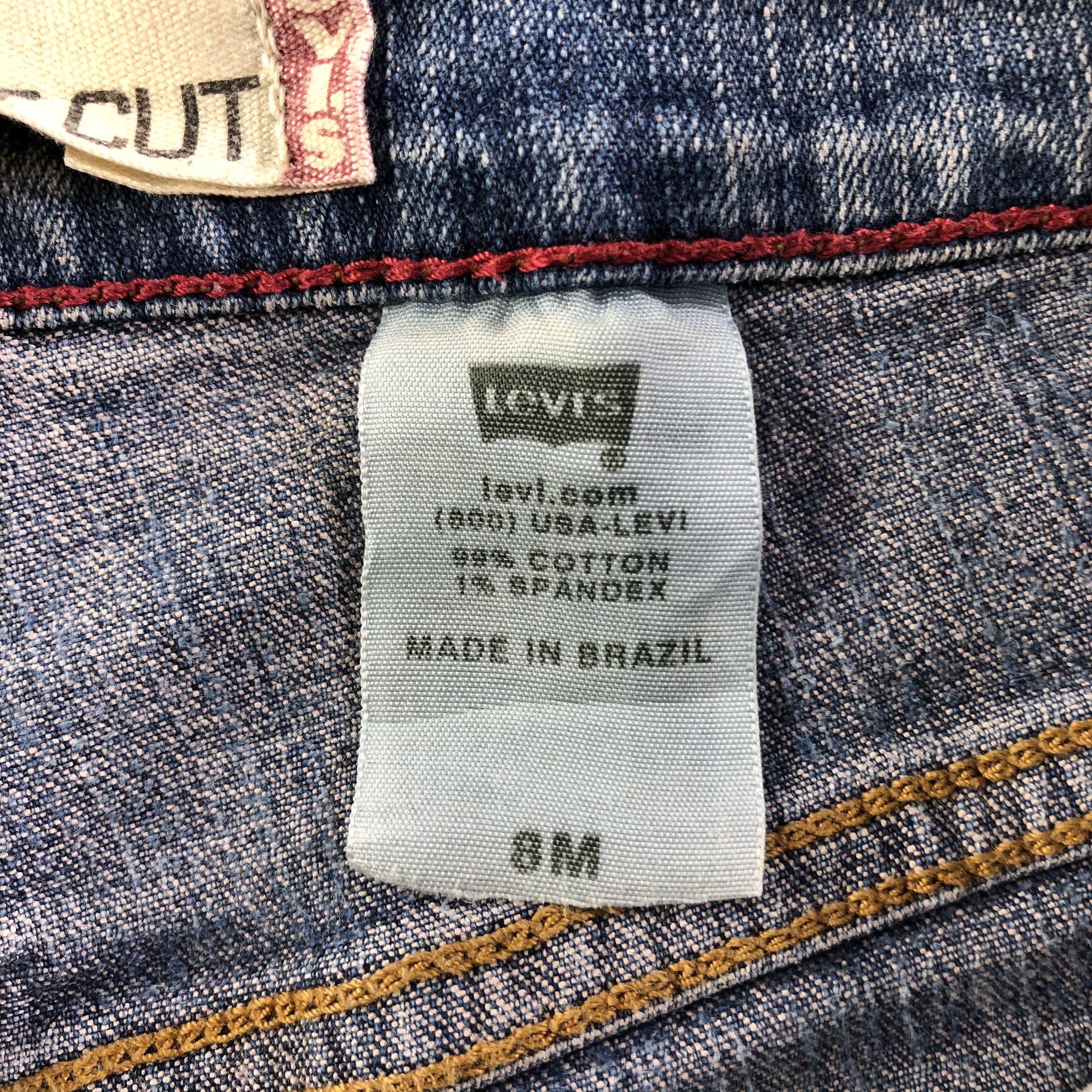 Levi's Vintage Blue Wash Levis 550 Jeans-J3417 Size 30" / US 8 / IT 44 - 9 Thumbnail