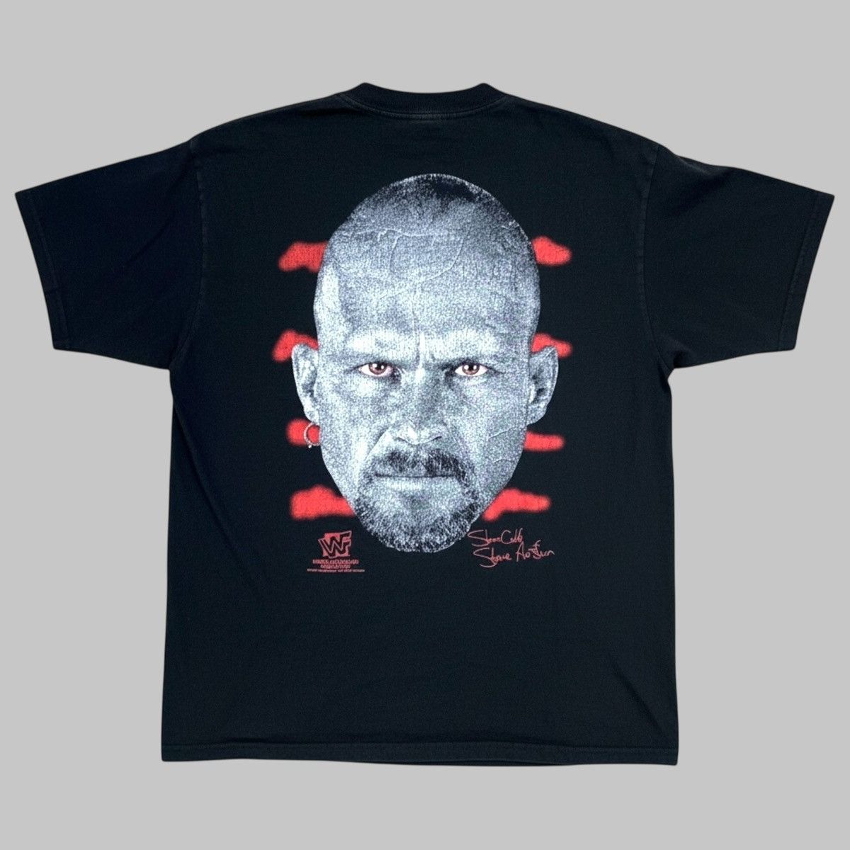 WWE WWF STONE COLD STEVE AUSTIN BIG FACE Size US XL / EU 56 / 4 - 1 Thumbnail