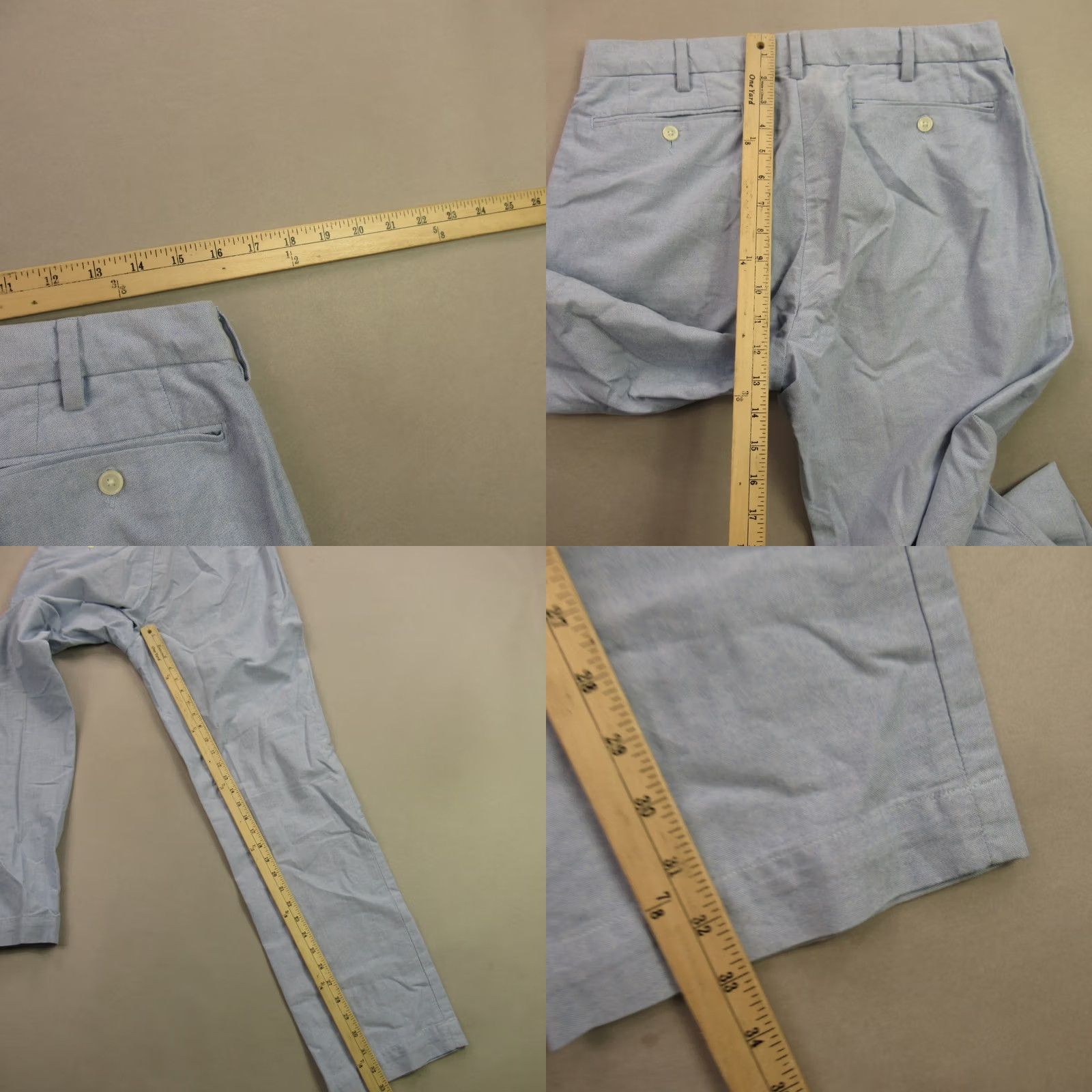 Polo Ralph Lauren Polo Ralph Lauren Pants Mens 33/32 Chino Pockets Straight Fit Blue Casual Size US XS / EU 42 / 0 - 8 Thumbnail
