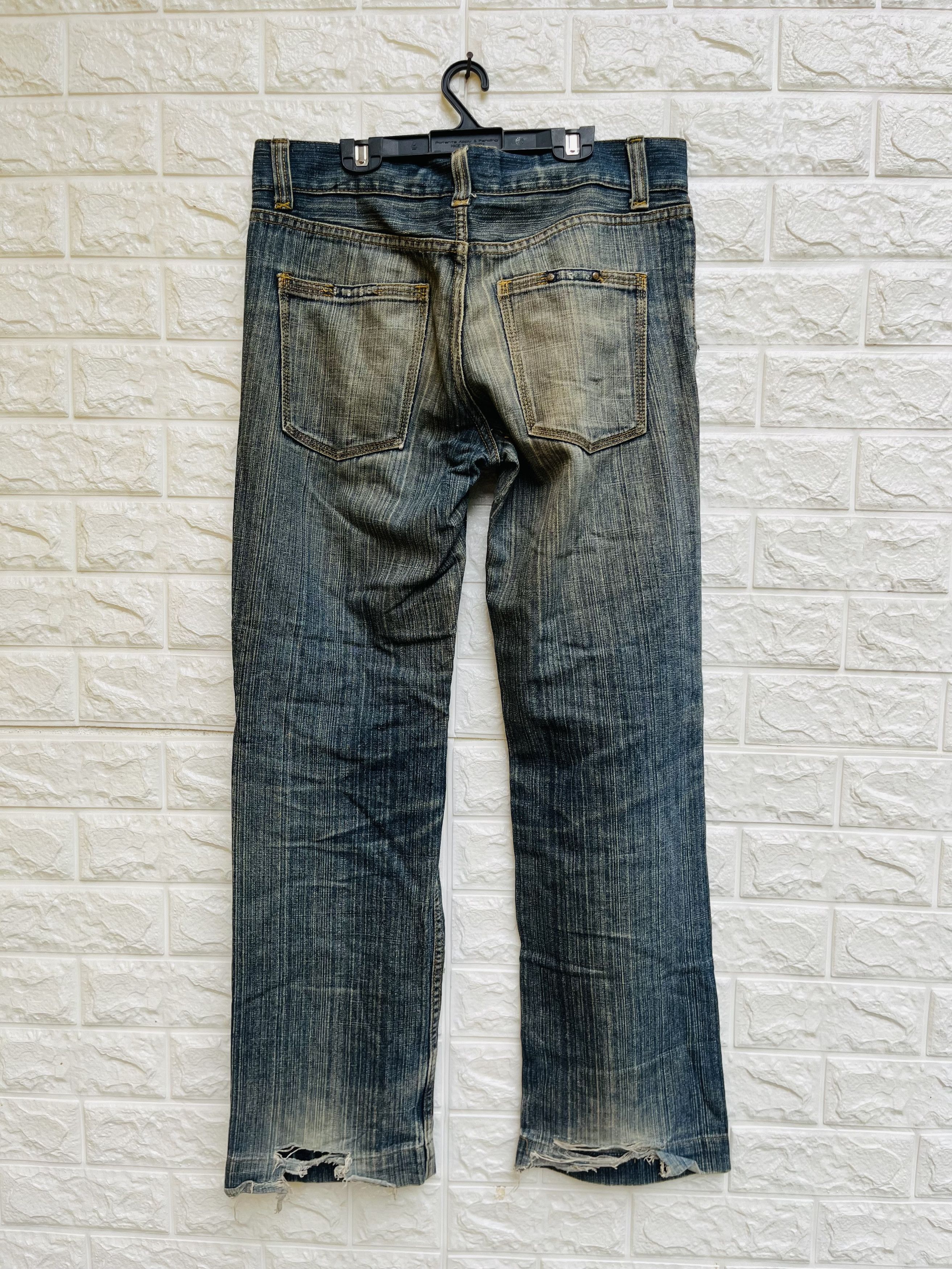 Dolce & Gabbana Vintage Dolce & Gabbana Distressed Designer Fashion Style Size US 33 - 2 Thumbnail