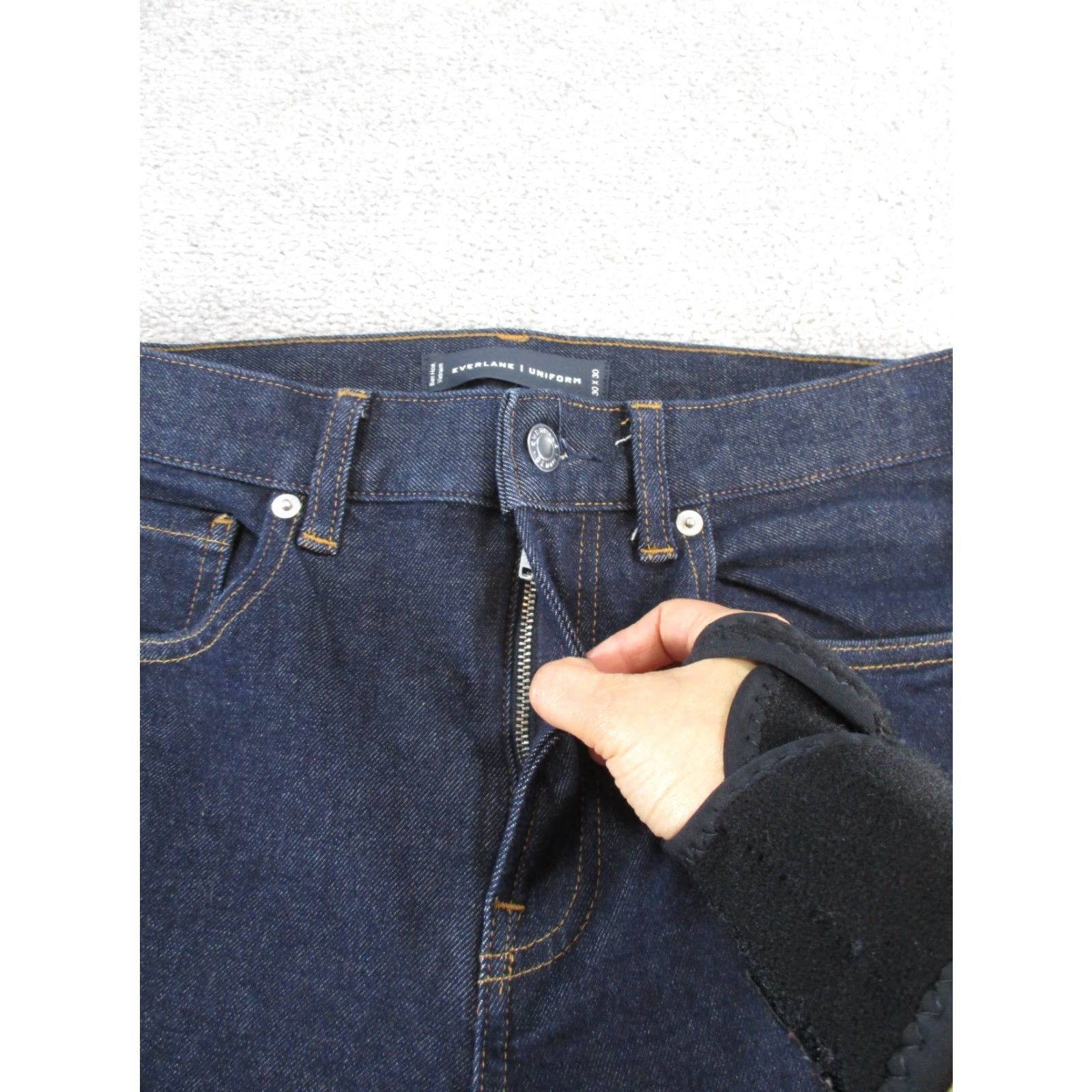 Everlane EVERLANE Skinny Jeans Mens 30 Dark Wash Denim 30X30 Blue Slim Fit Size US 30 / EU 46 - 3 Thumbnail