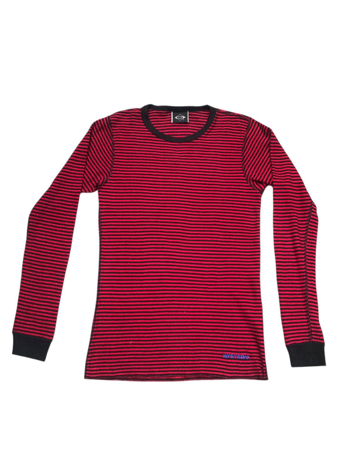 🔥Vintage HYSTERIC GLAMOUR Stripes Grunge Longsleeve T-Shirt