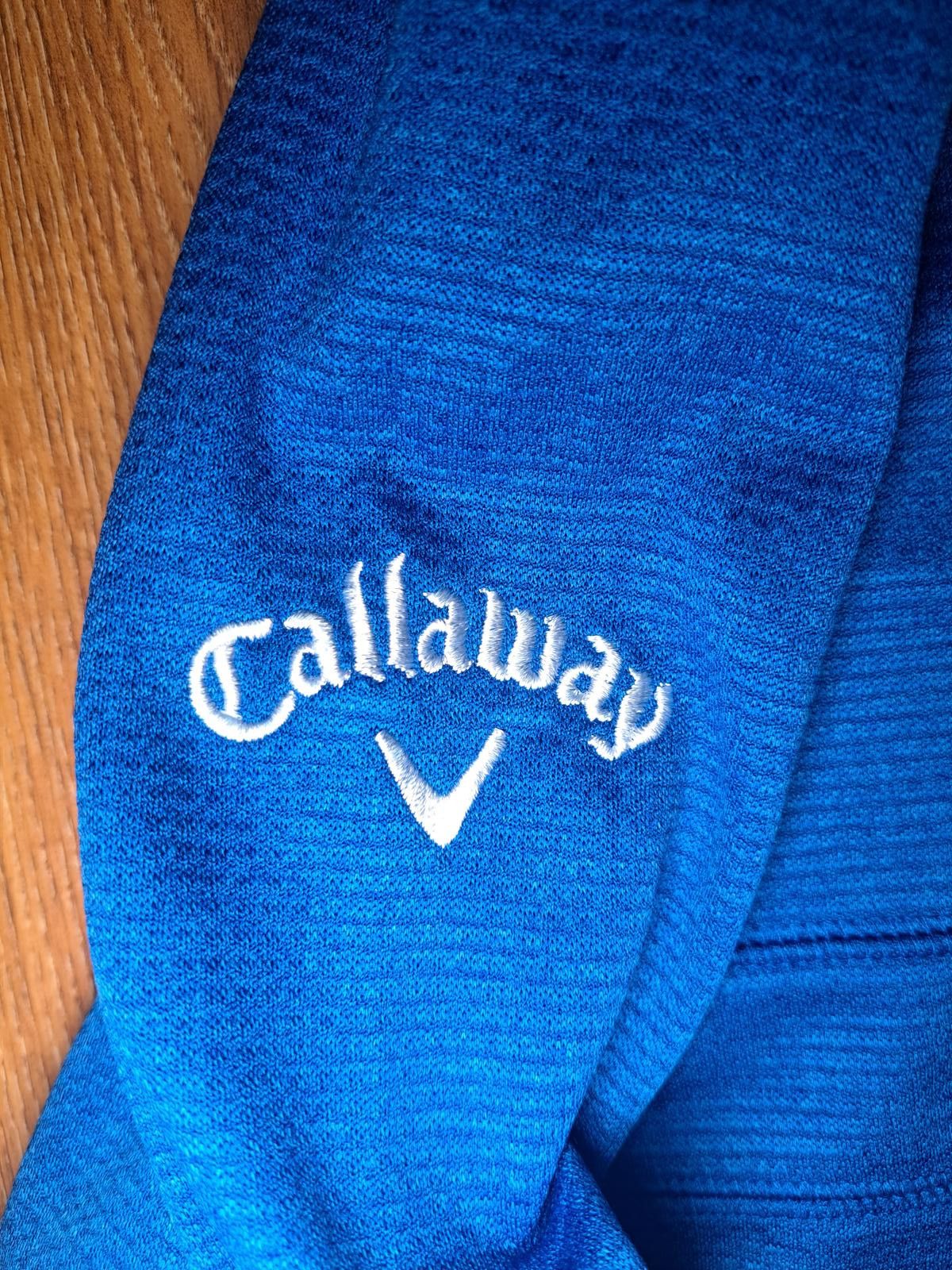Callaway Callaway Golf Quarter Zip Pullover Sweater Mens Large Blue Size US L / EU 52-54 / 3 - 3 Thumbnail