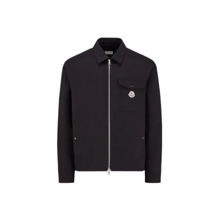Moncler Moncler Cotton Gabardine Zip-Up Shirt Jacket Size US S / EU 44-46 / 1 - 1 Thumbnail