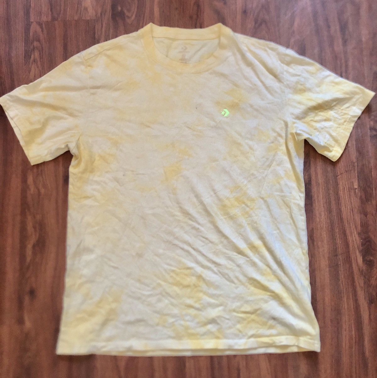 Converse Converse Crew Neck Tshirt Yellow Marble Size US M / EU 48-50 / 2 - 1 Thumbnail