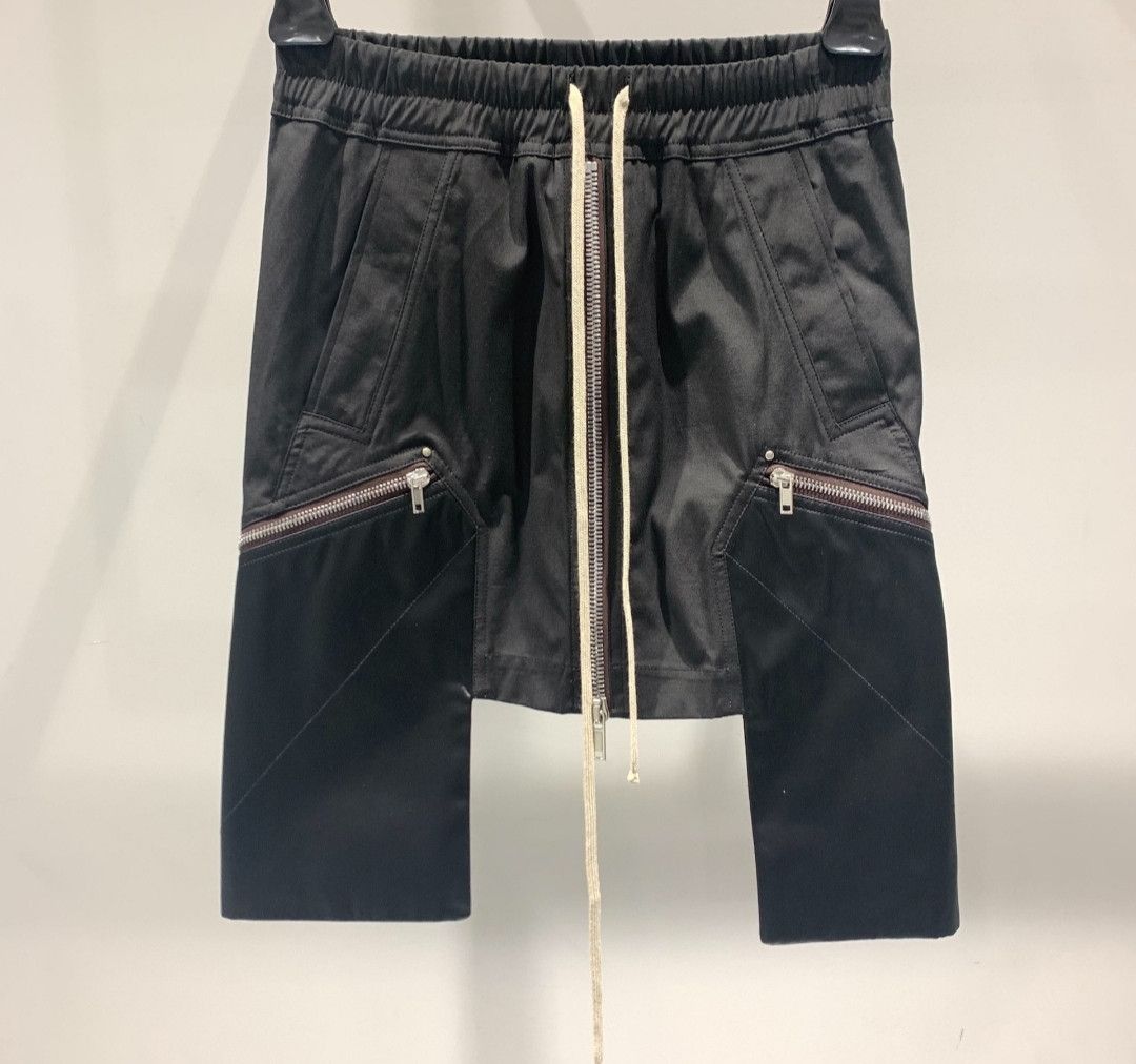 Rick Owens Rick Owens black zippered side pocket skirt-2505 Size US 30 / EU 46 - 1 Thumbnail