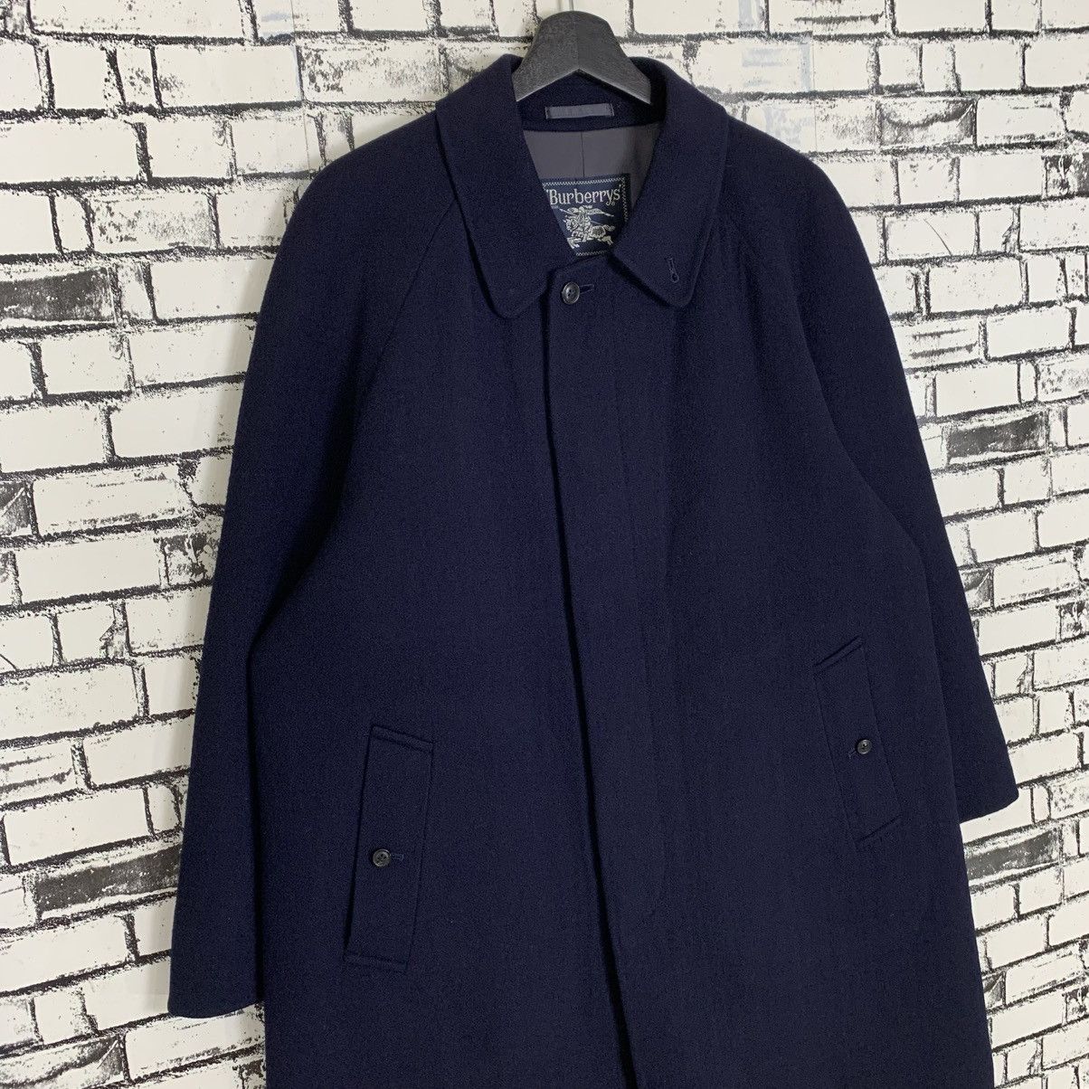 Burberry × Vintage Vintage Burberrys Wool And Cashmere Long Coat Size US M / EU 48-50 / 2 - 2 Thumbnail