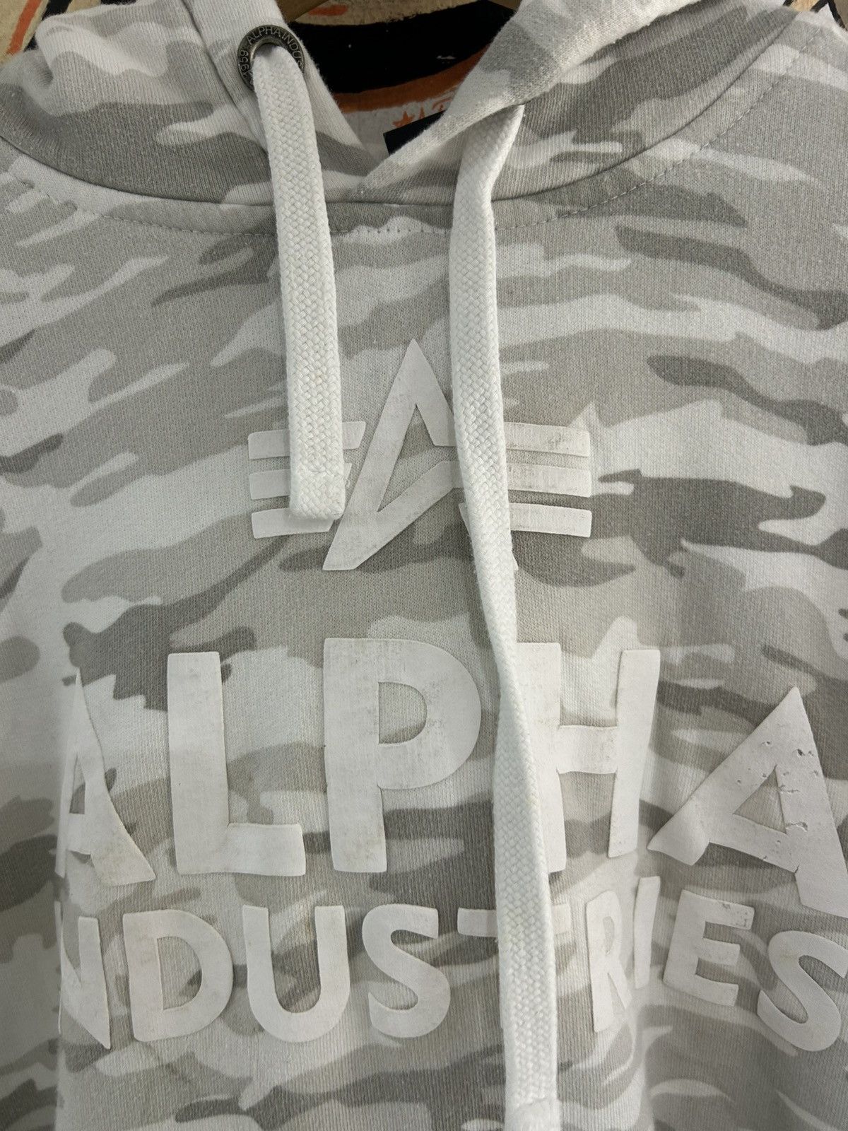 Alpha Industries Alpha Industries Snow Camo Hoodie Size US L / EU 52-54 / 3 - 2 Thumbnail
