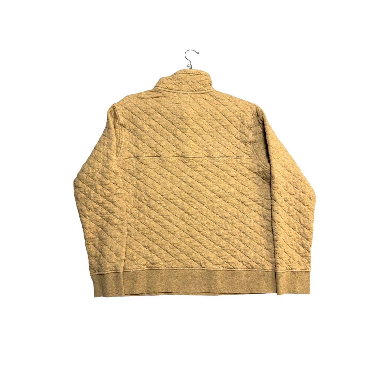 Patagonia Patagonia Quilt Snap-T Pullover Sweater Men Large Beige 1/4 Zip Pockets Logo Knit Mock Neck Vintage: No Size US L / EU 52-54 / 3 - 2 Thumbnail