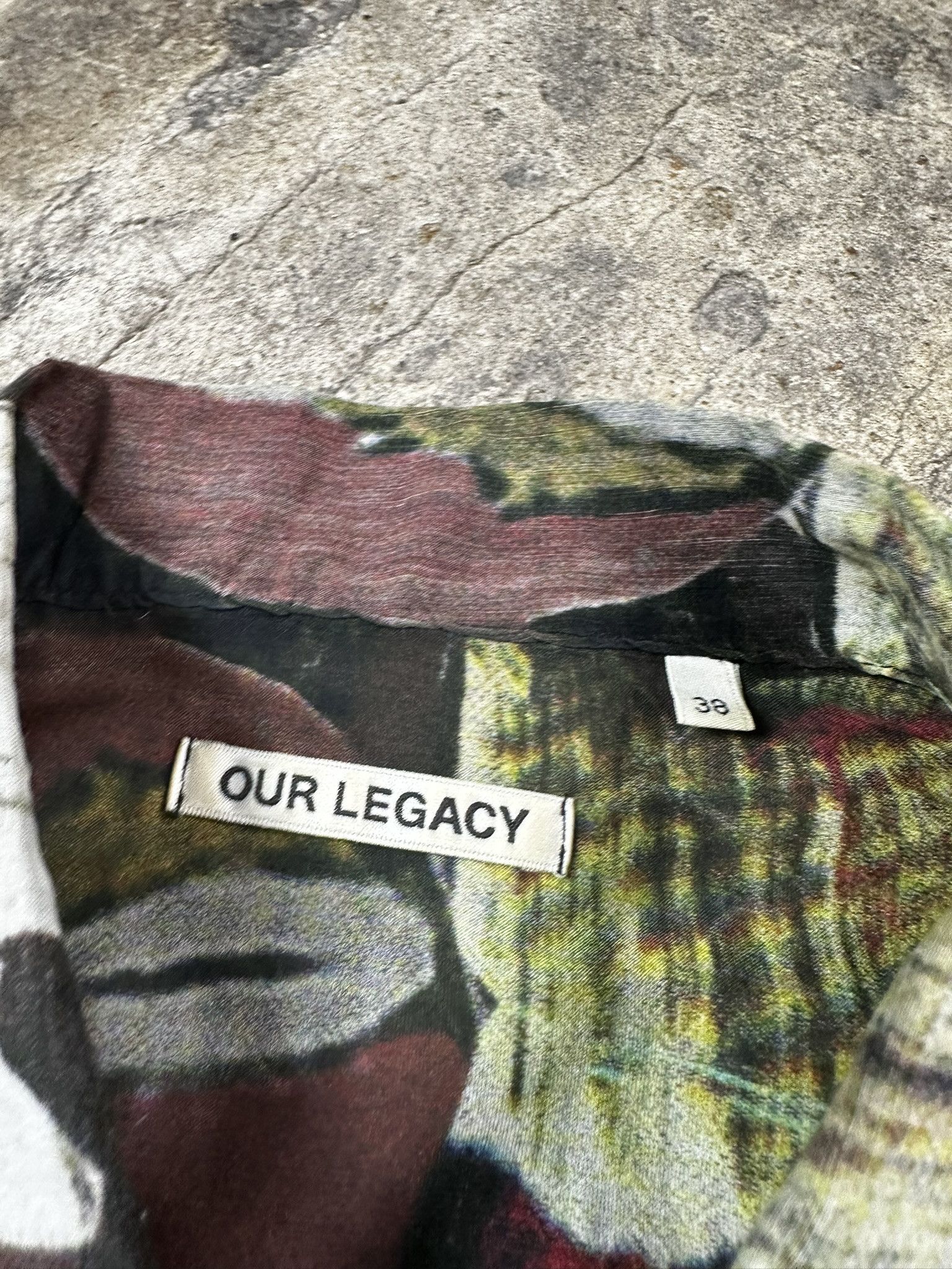 Our Legacy Our Legacy Abstract Square Short Sleeve Shirt Size US M / EU 48-50 / 2 - 5 Thumbnail