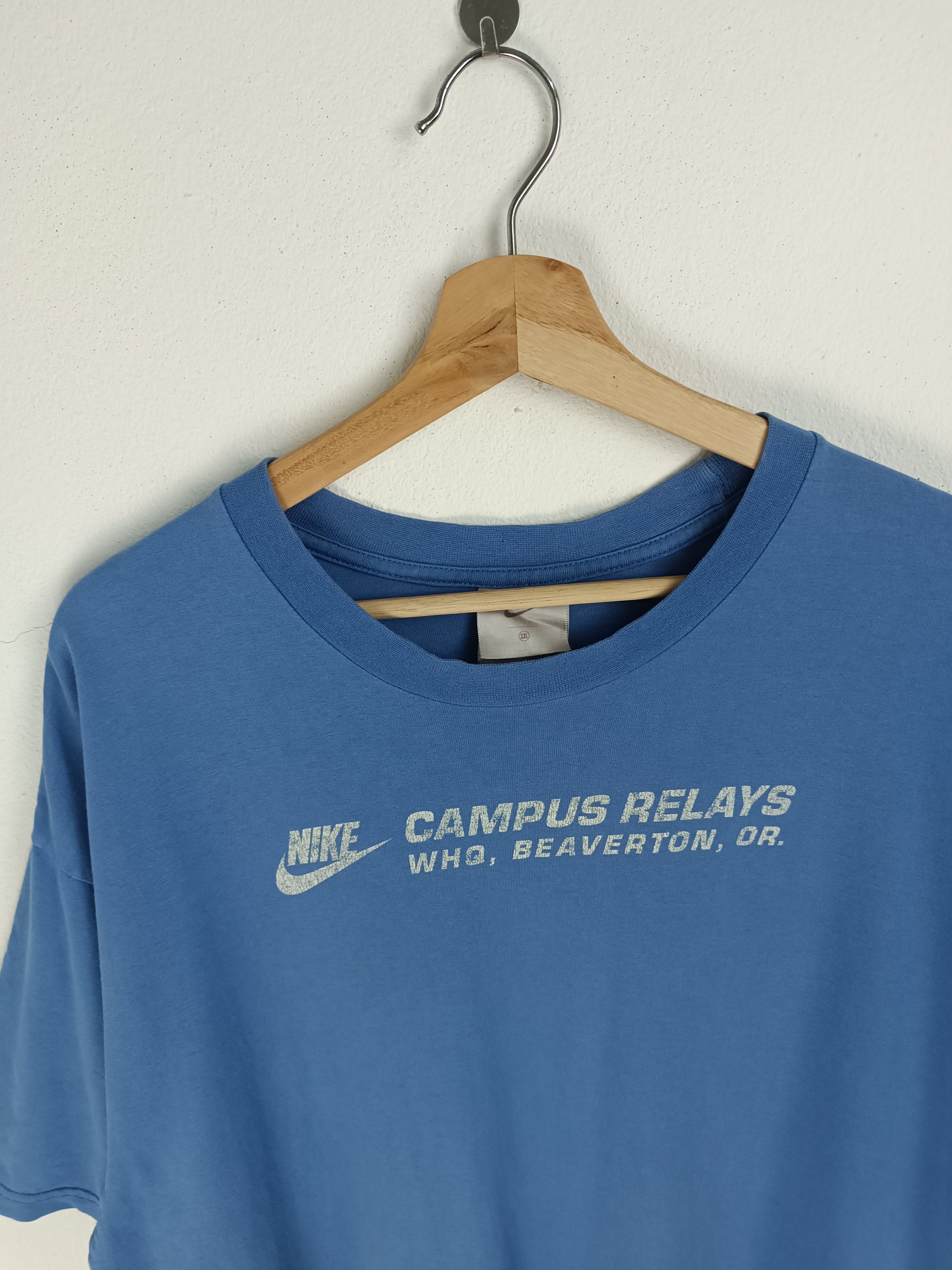 Nike VINTAGE 90'S NIKE CAMPUS RELAYS RUN VERY RARE PIECE Size US XL / EU 56 / 4 - 10 Thumbnail
