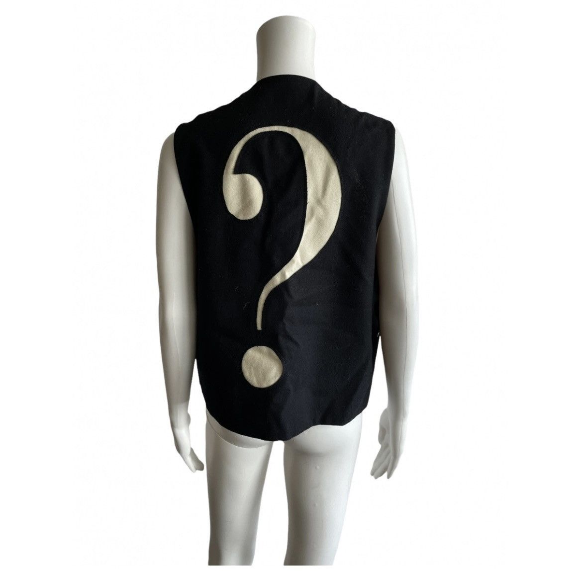 Moschino × Vintage Moschino Cheap and Chic Vest Question Mark Peace Size US L / EU 52-54 / 3 - 4 Thumbnail