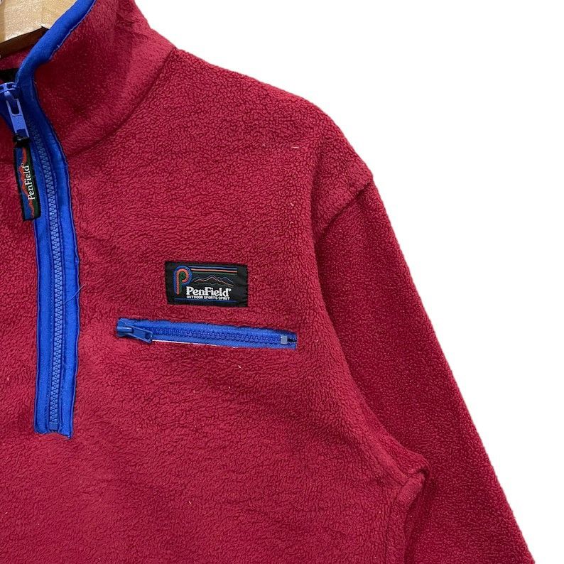 Penfield × Polartec × Vintage Vintage Penfield Polartec Quarter Zipper Outdoor Sweatshirt Size US M / EU 48-50 / 2 - 8 Thumbnail