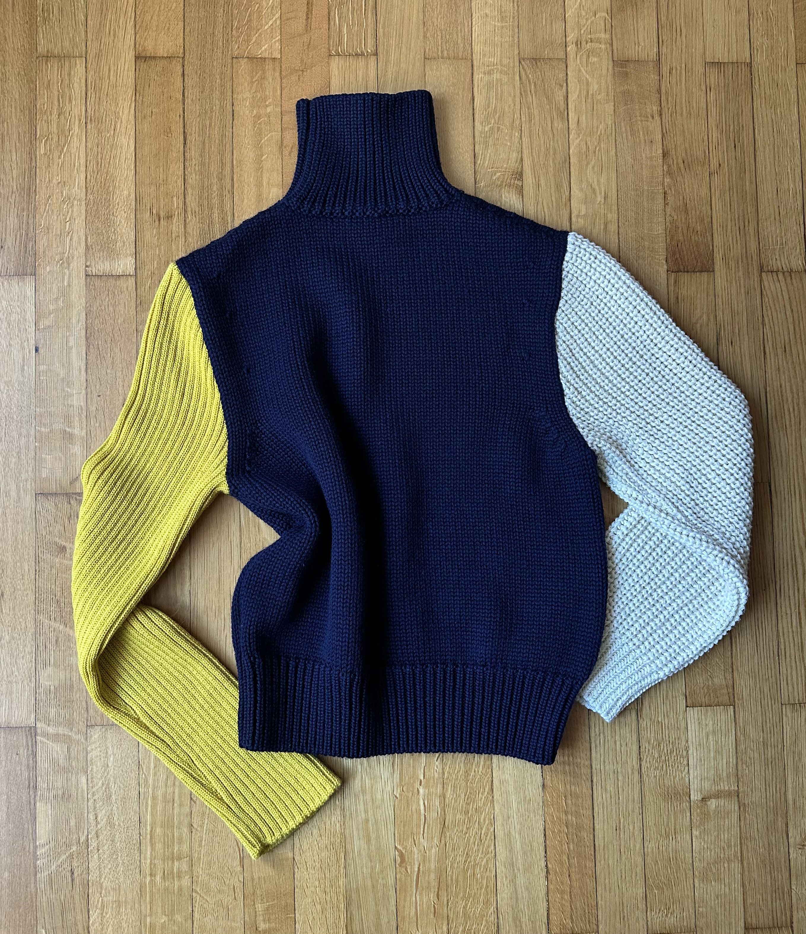 Calvin Klein 205W39NYC ICONIC Raf Simons - Calvin Klein contrast sleeve jumper AW17 Size US S / EU 44-46 / 1 - 2 Thumbnail