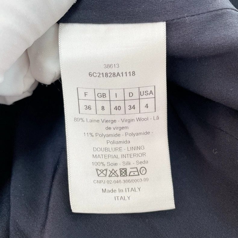 Dior Dior Tweed coat Size XS / US 0-2 / IT 36-38 - 8 Thumbnail