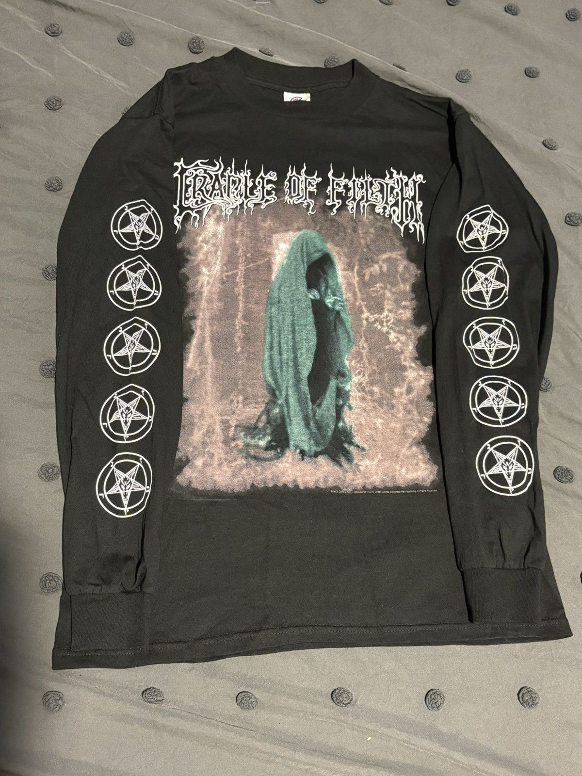 Band Tees Vintage Cradle of Filth Old School Wizardy Long Sleeve Shirt Size US M / EU 48-50 / 2 - 1 Thumbnail