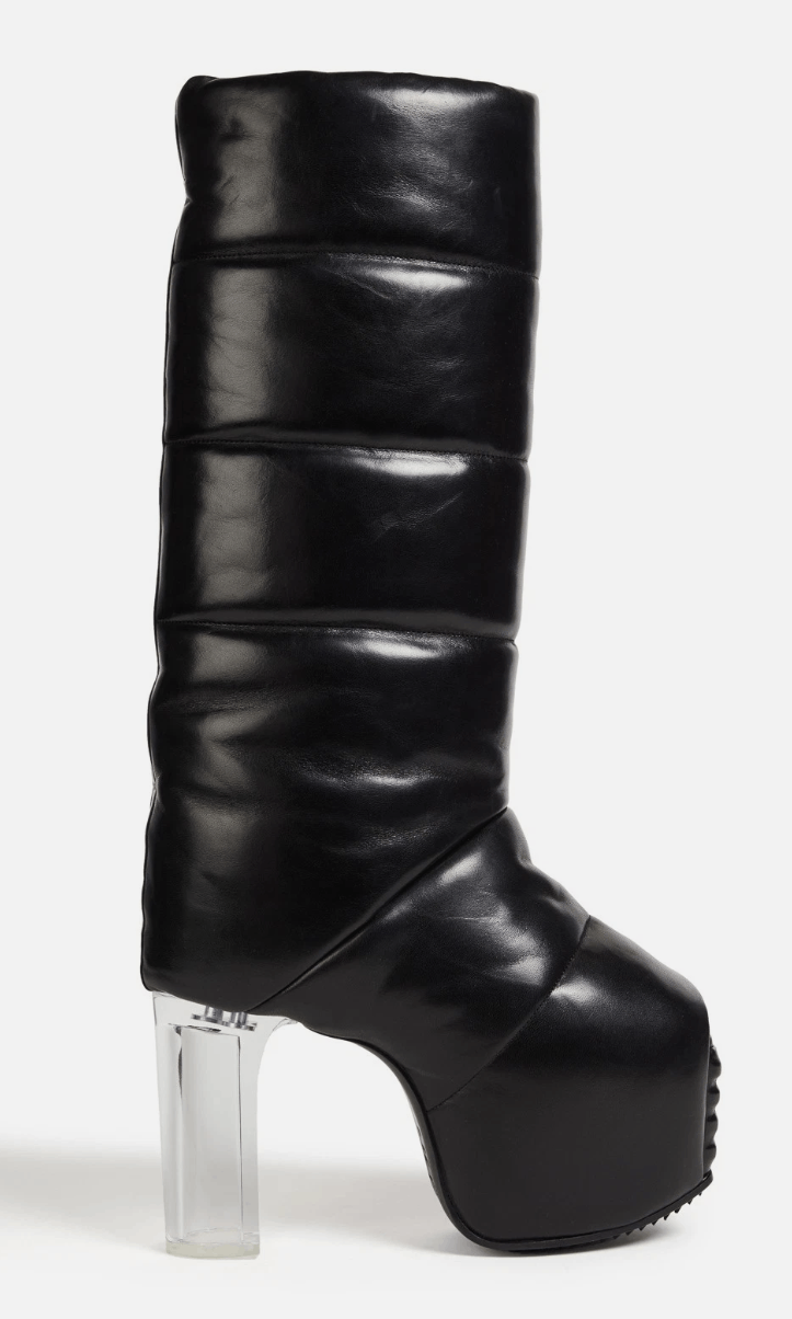 Rick Owens Rick Owens Padded Pull on Heel Platforms Size US 7 / IT 37 - 2 Thumbnail
