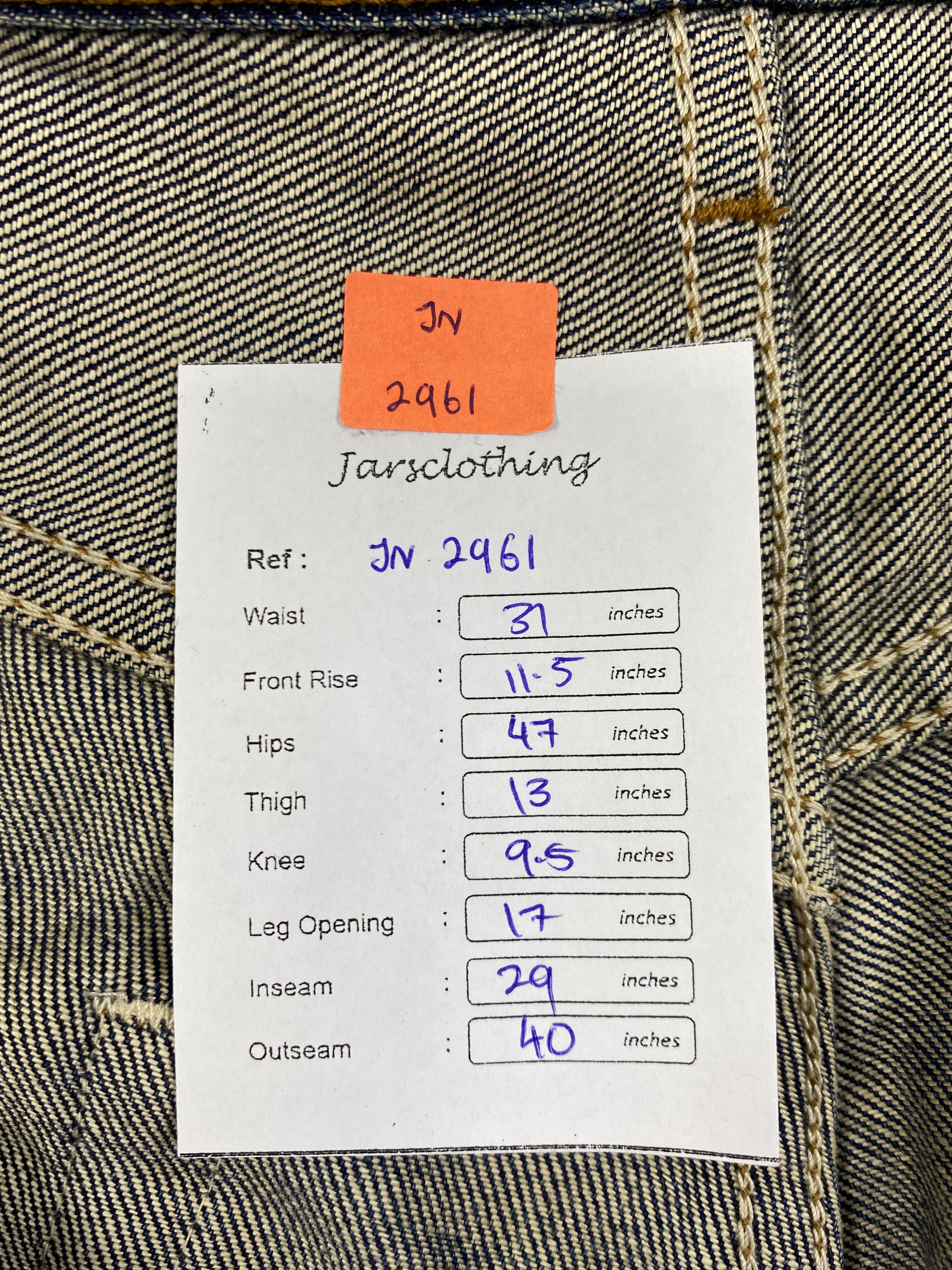Levi's Vintage Levis 509 Jeans 31x29 - JN 2961 Size US 31 - 8 Thumbnail