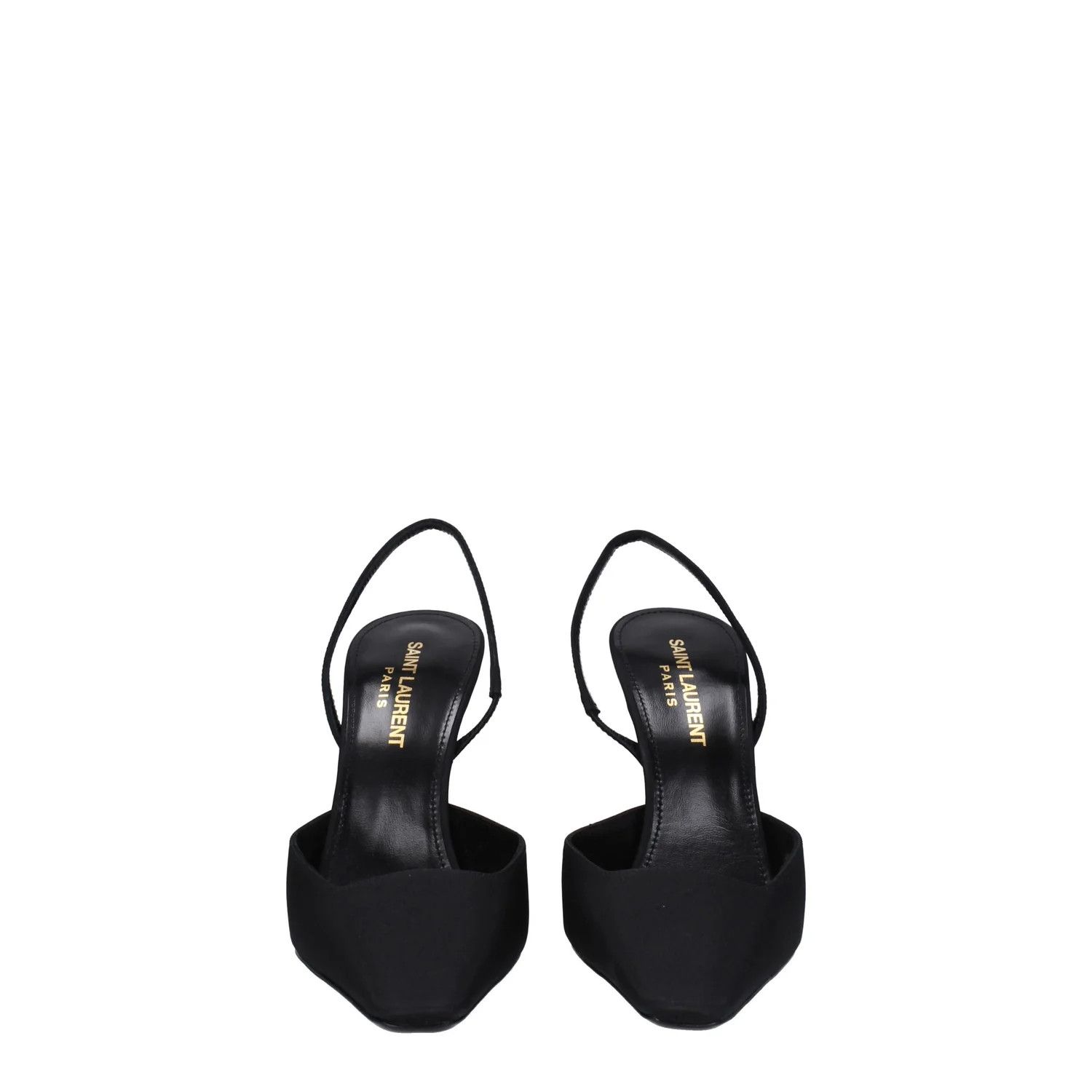 Saint Laurent Paris ob1o1e1124 Fabric Sandals in Black Sky Size US 6.5 / IT 36.5 - 3 Thumbnail
