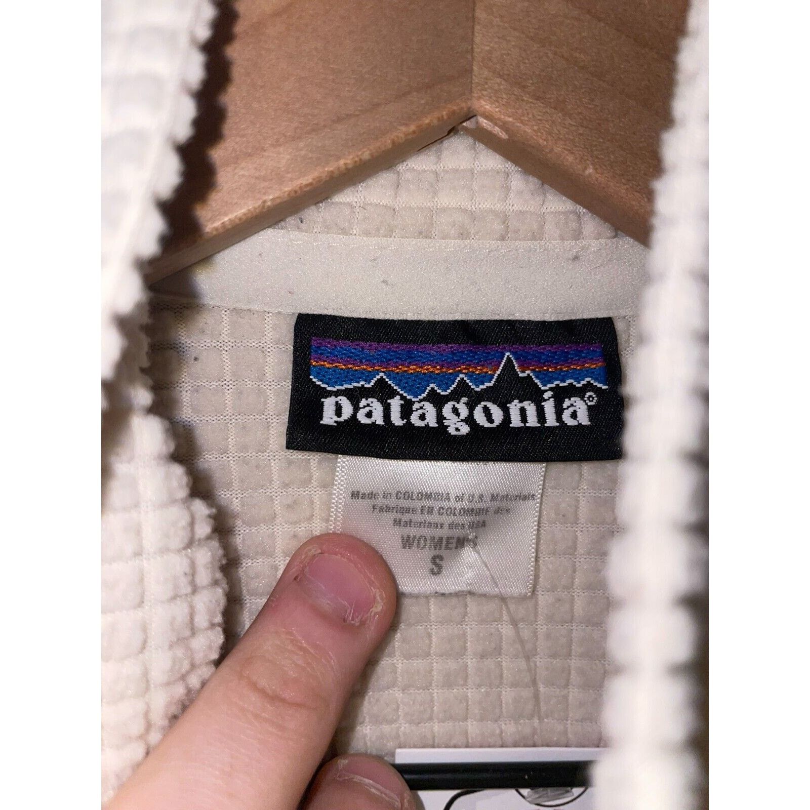 Patagonia Womens Patagonia Full Zip White Jacket Light Weight Small Size S / US 4 / IT 40 - 9 Thumbnail