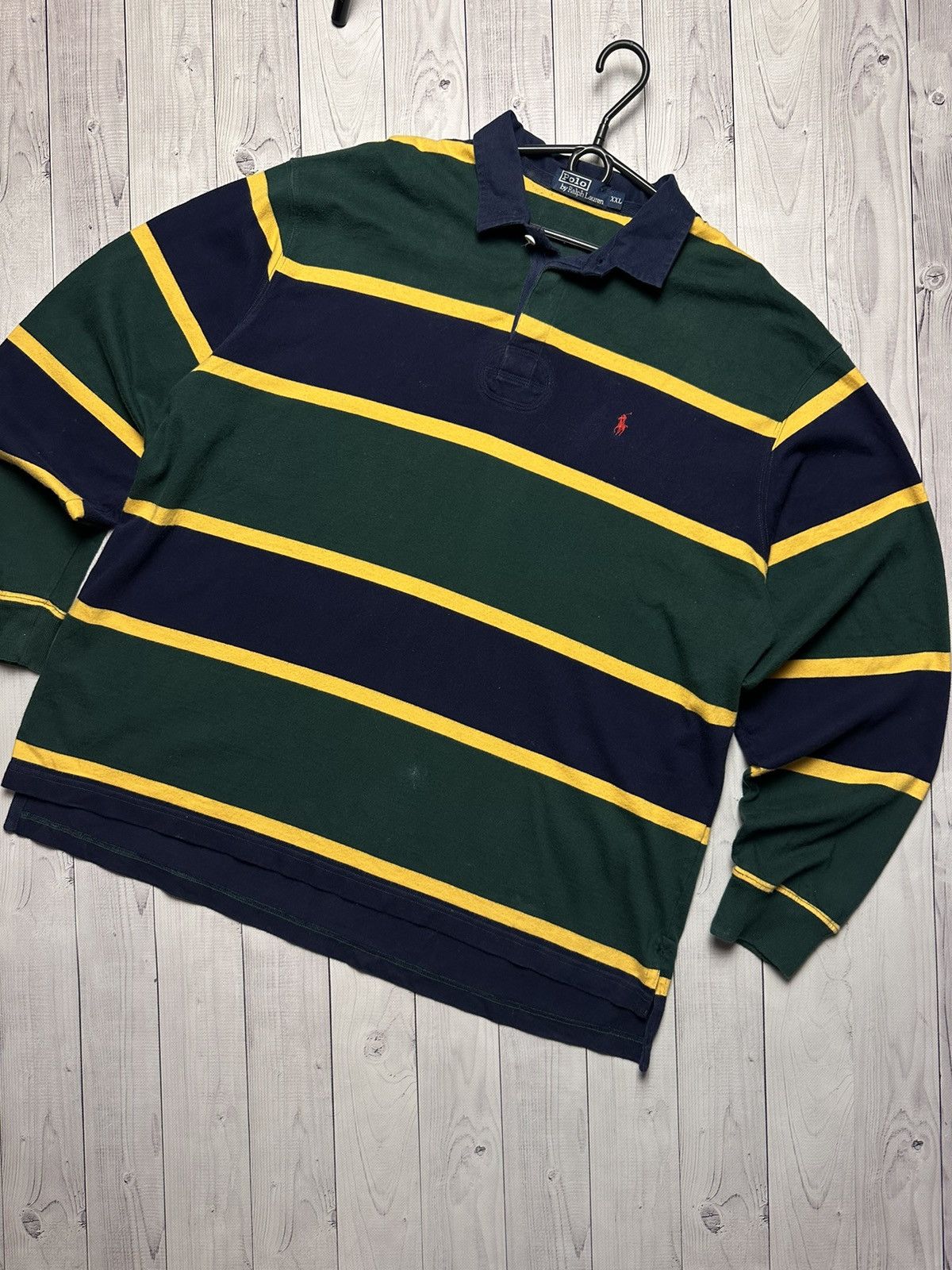 Other Vintage polo Ralph Lauren striped rugby jersey size XXL rare Size US XXL / EU 58 / 5 - 2 Thumbnail