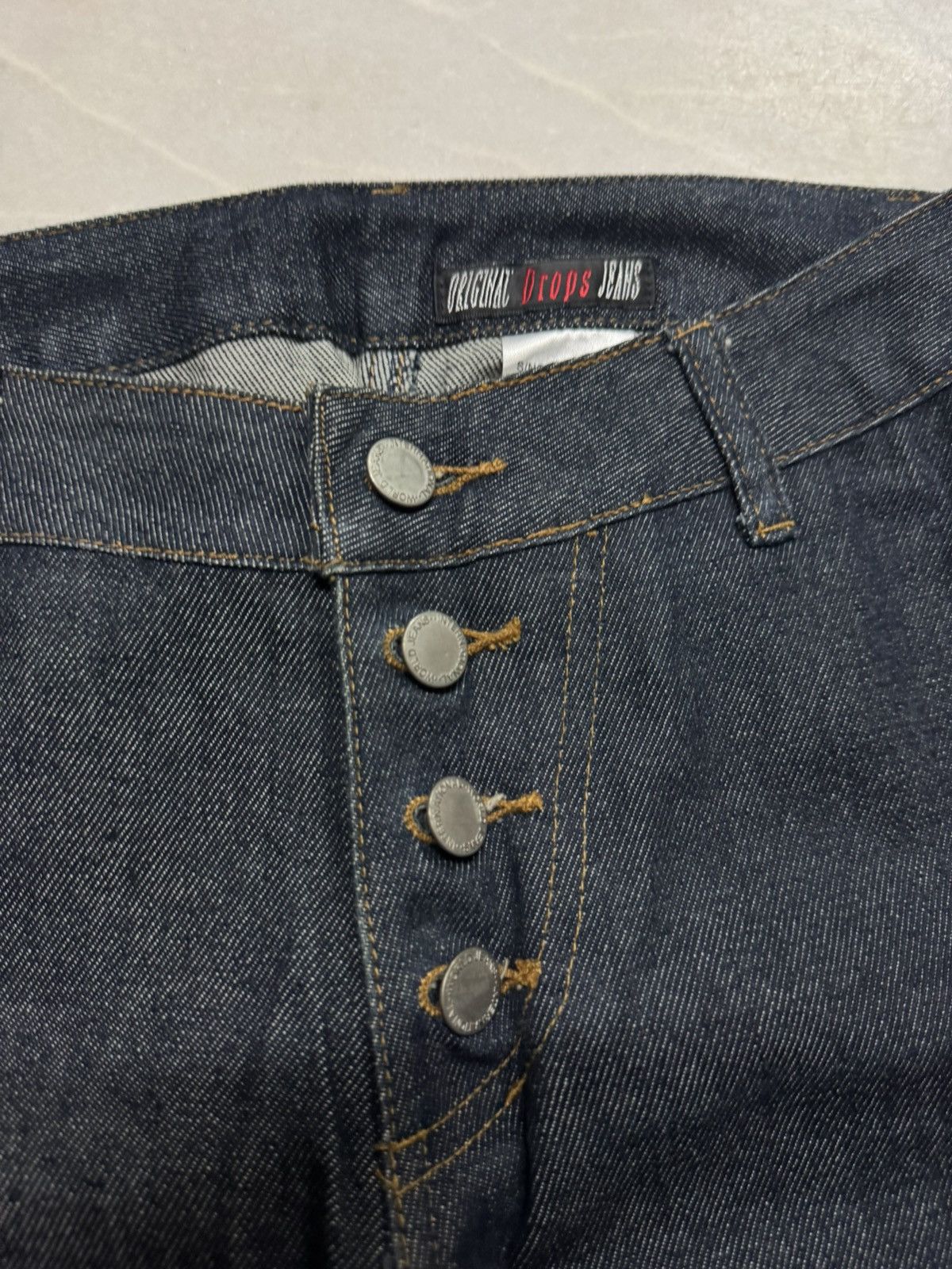 Seditionaries 💥PUNK💥MAISON MARGIELA STUDDED BELL BOTTOM BY JAPANESE INDIGO Size US 26 / EU 42 - 9 Thumbnail