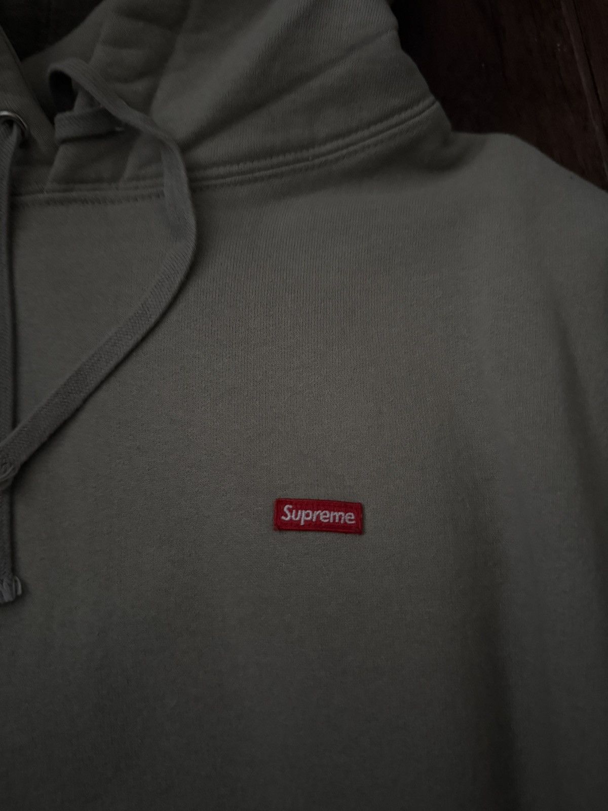 Supreme Supreme Small Box Hoodie SS23 Olive Medium Size US M / EU 48-50 / 2 - 5 Thumbnail