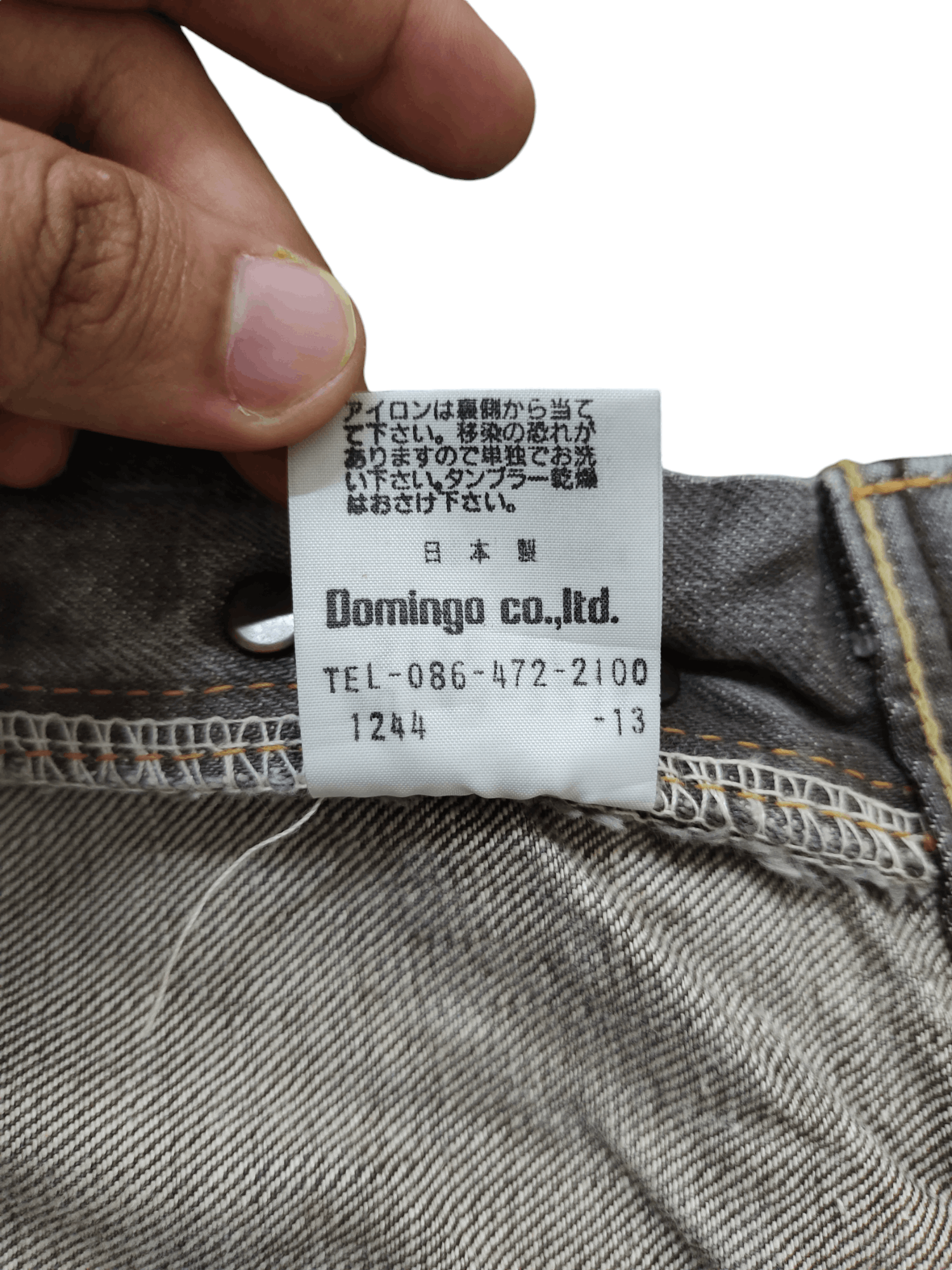 Spellbound Vintage 90s Spellbound Clawmark Distress Faded Denim Jeans Size US 34 / EU 50 - 18 Thumbnail