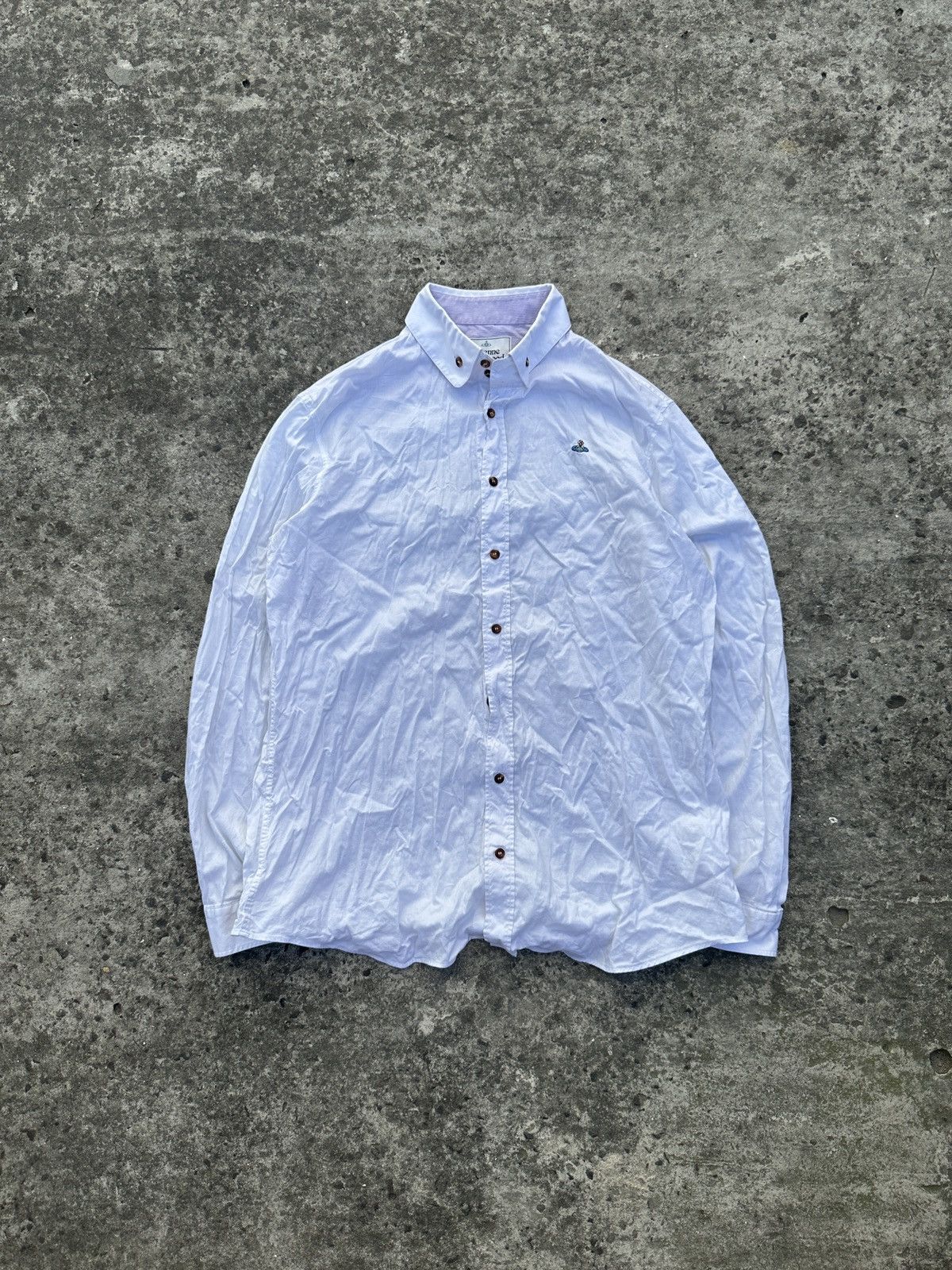 Vivienne Westwood Y2K Vivienne Westwood Distressed Shirts Avant Garde Style XL Size US XL / EU 56 / 4 - 1 Thumbnail
