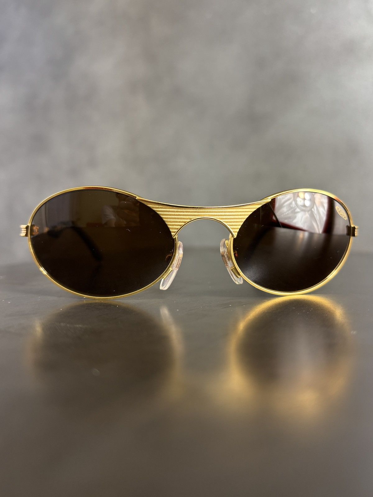Vintage NOS 1990s Vintage Sunglasses Floyd Eyewear Metal Italy JPG Size ONE SIZE - 10 Thumbnail